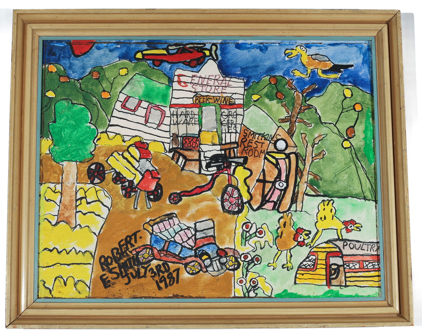 Robert E. Smith (1927-2010) "General Store" (1 of 2)