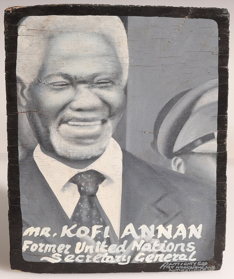 Almighty God (b. 1950) "Mr. Kofi Annan" (1 of 2)
