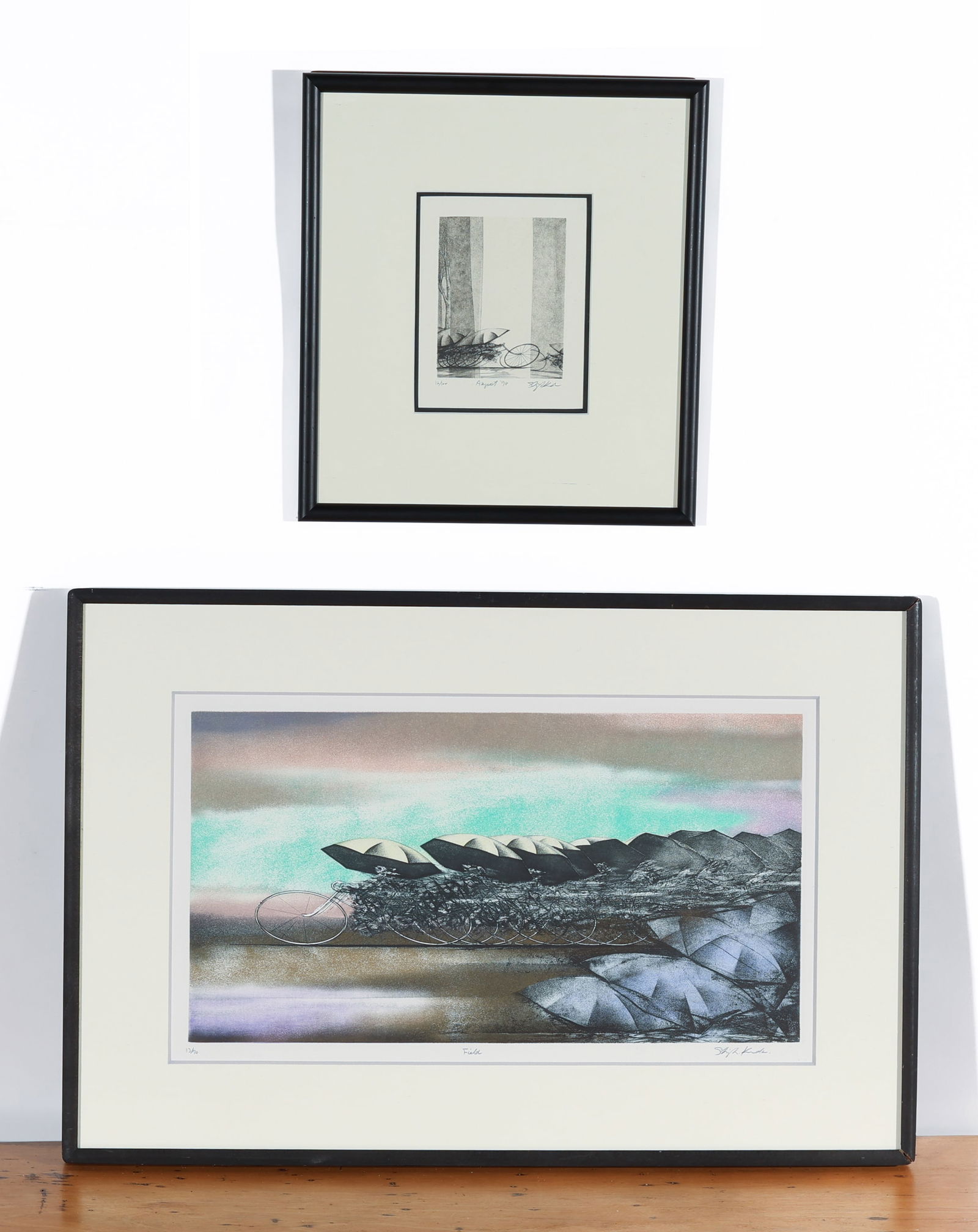 (2) Framed Works by Shigeki Kuroda (b. 1953) (1 of 4)