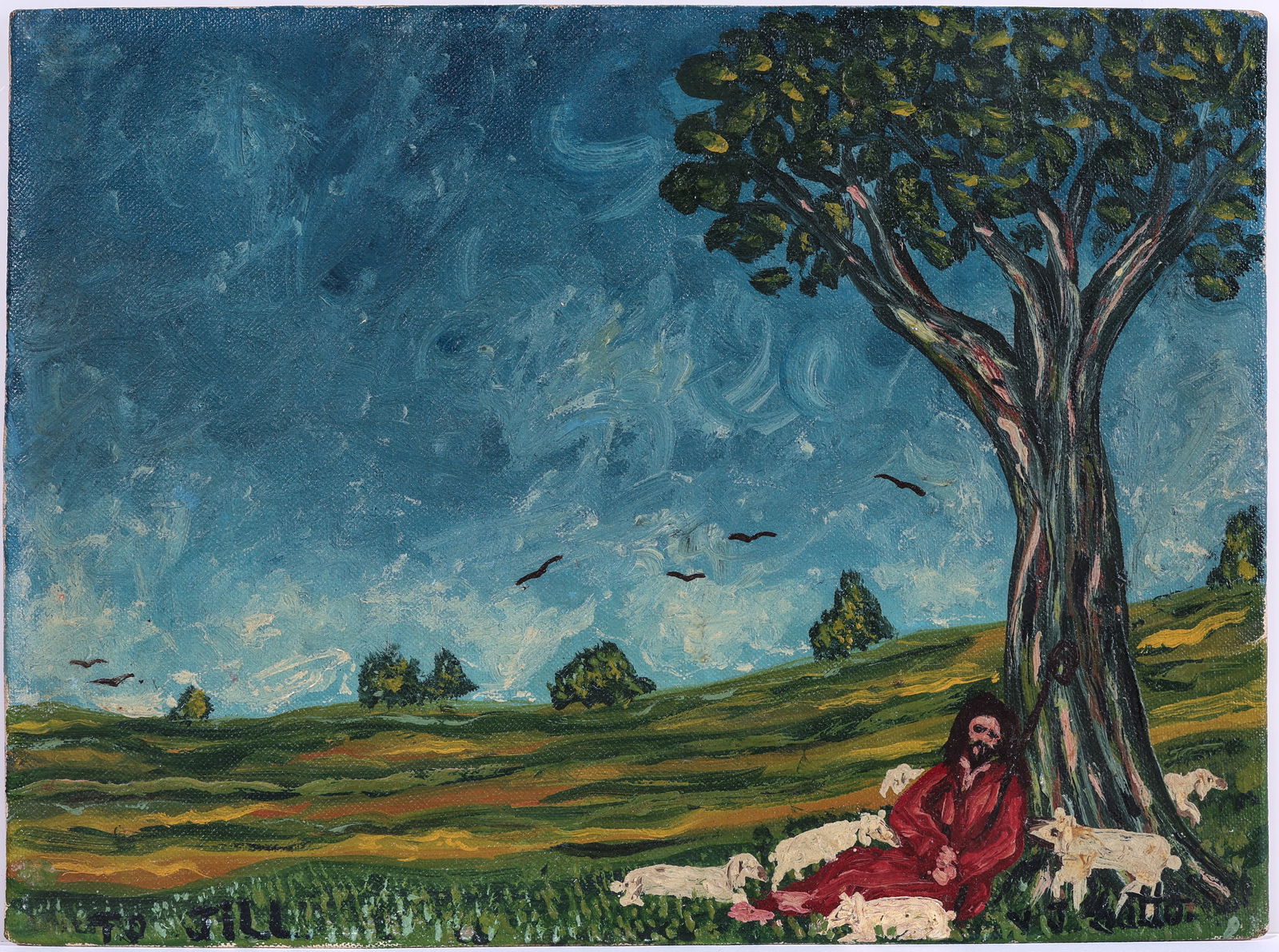 Victor Gatto (1893-1965) "The Good Shepherd" (1 of 2)