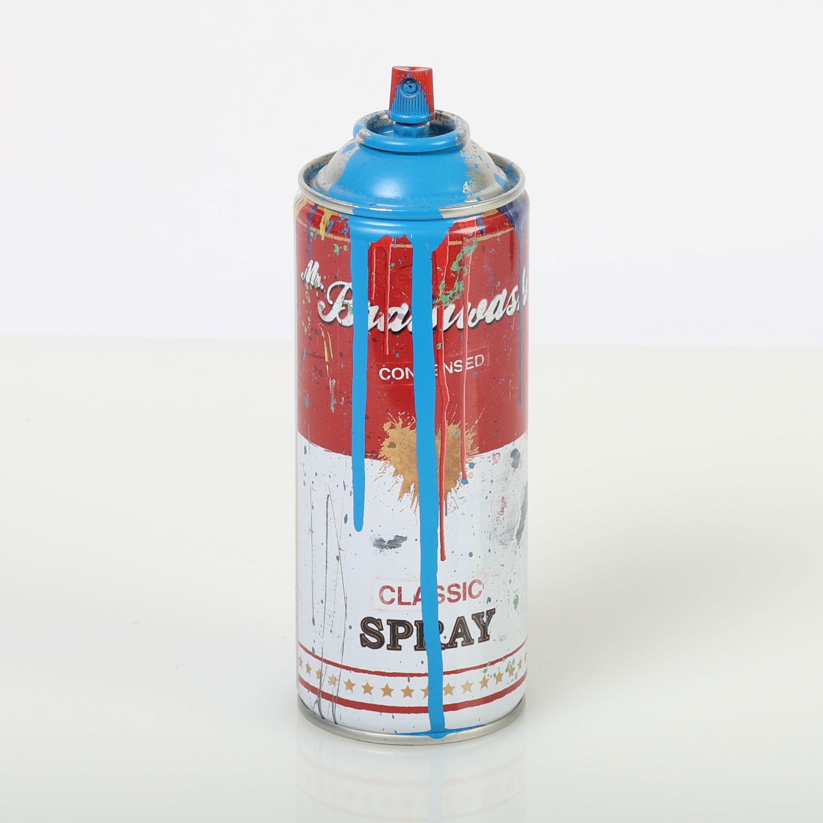 Mr. Brainwash Blue Spray Can (1 of 3)
