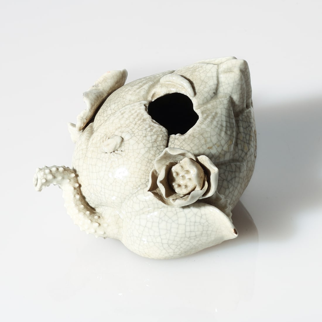 Chinese Fanciful Ceramic Vessel (1 of 4)