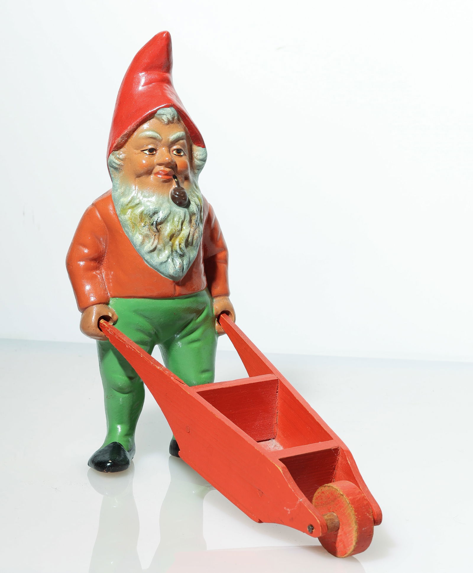 Vintage Terracotta Gnome Statue (1 of 5)