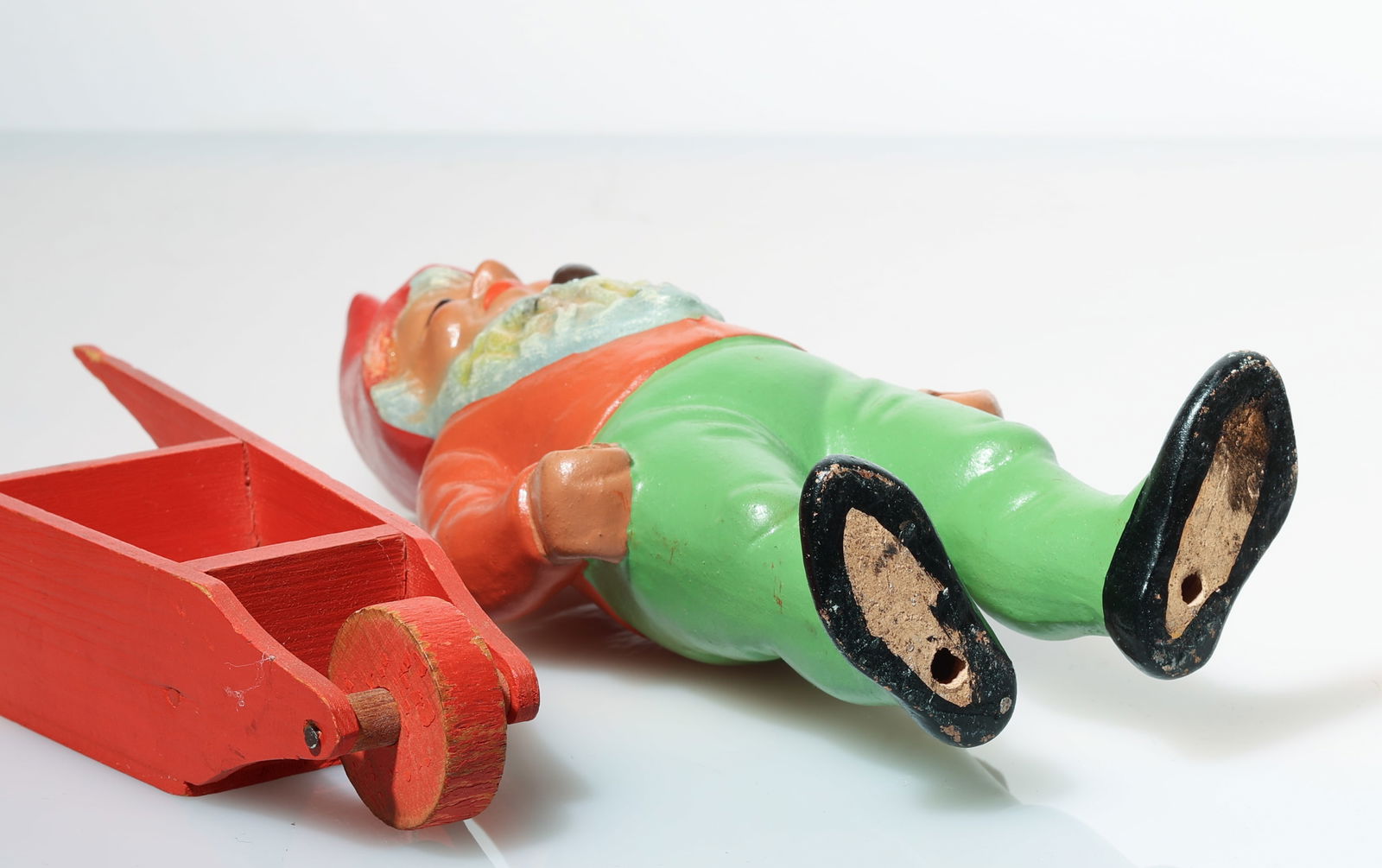 Vintage Terracotta Gnome Statue - 3