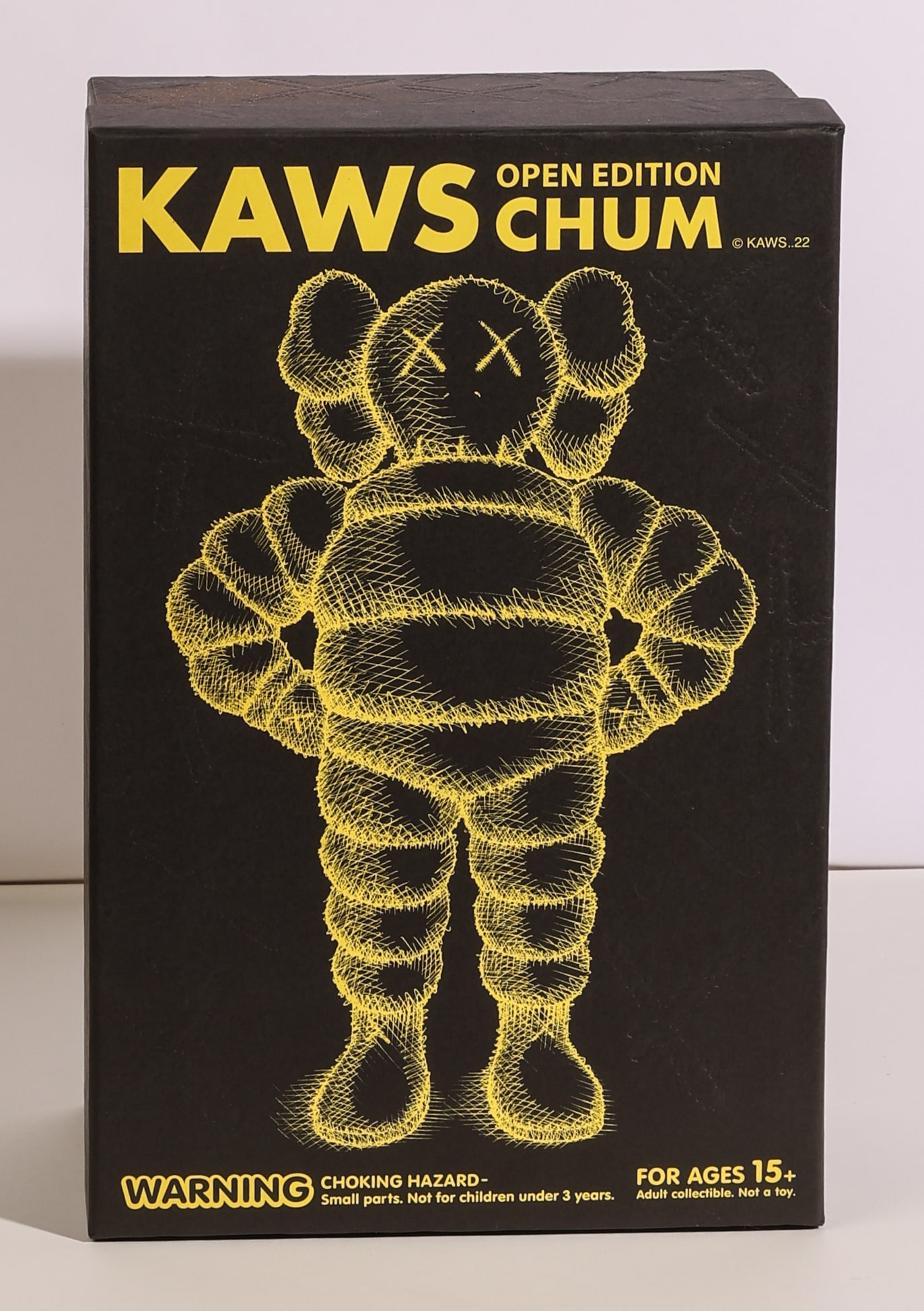 KAWS CHUM (YELLOW) Vinyl Figure (1 of 3)