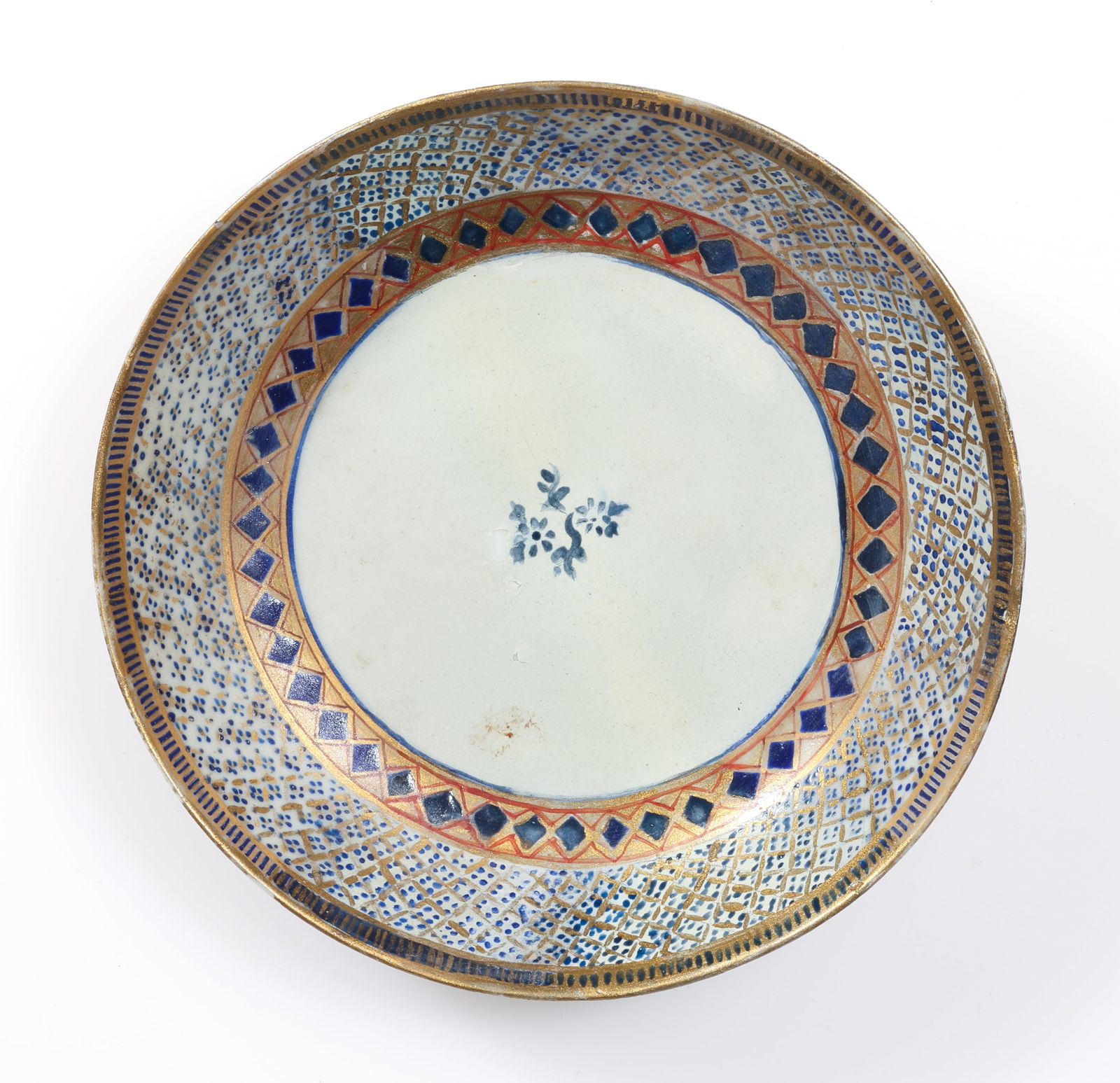 Chinese Export Hand Painted Porcelain Plate (1 of 2)