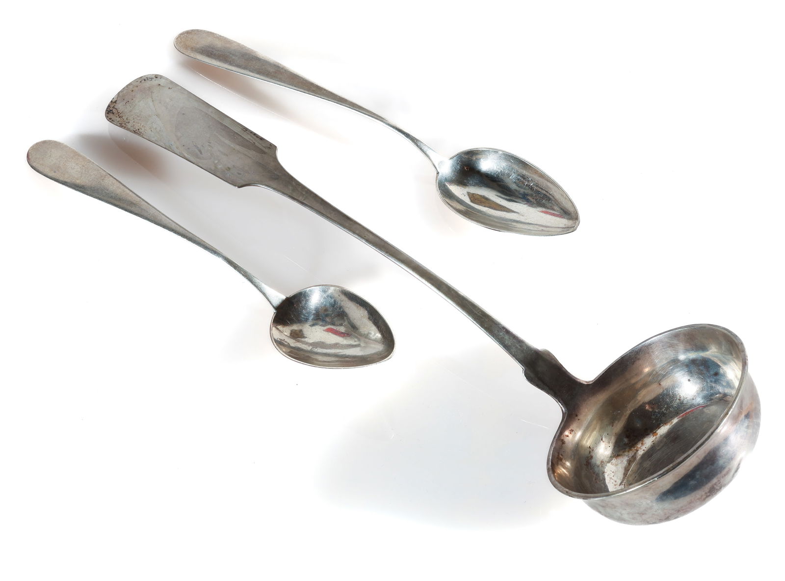 (3 pc) Antique Estate Silver Lot (1 of 2)