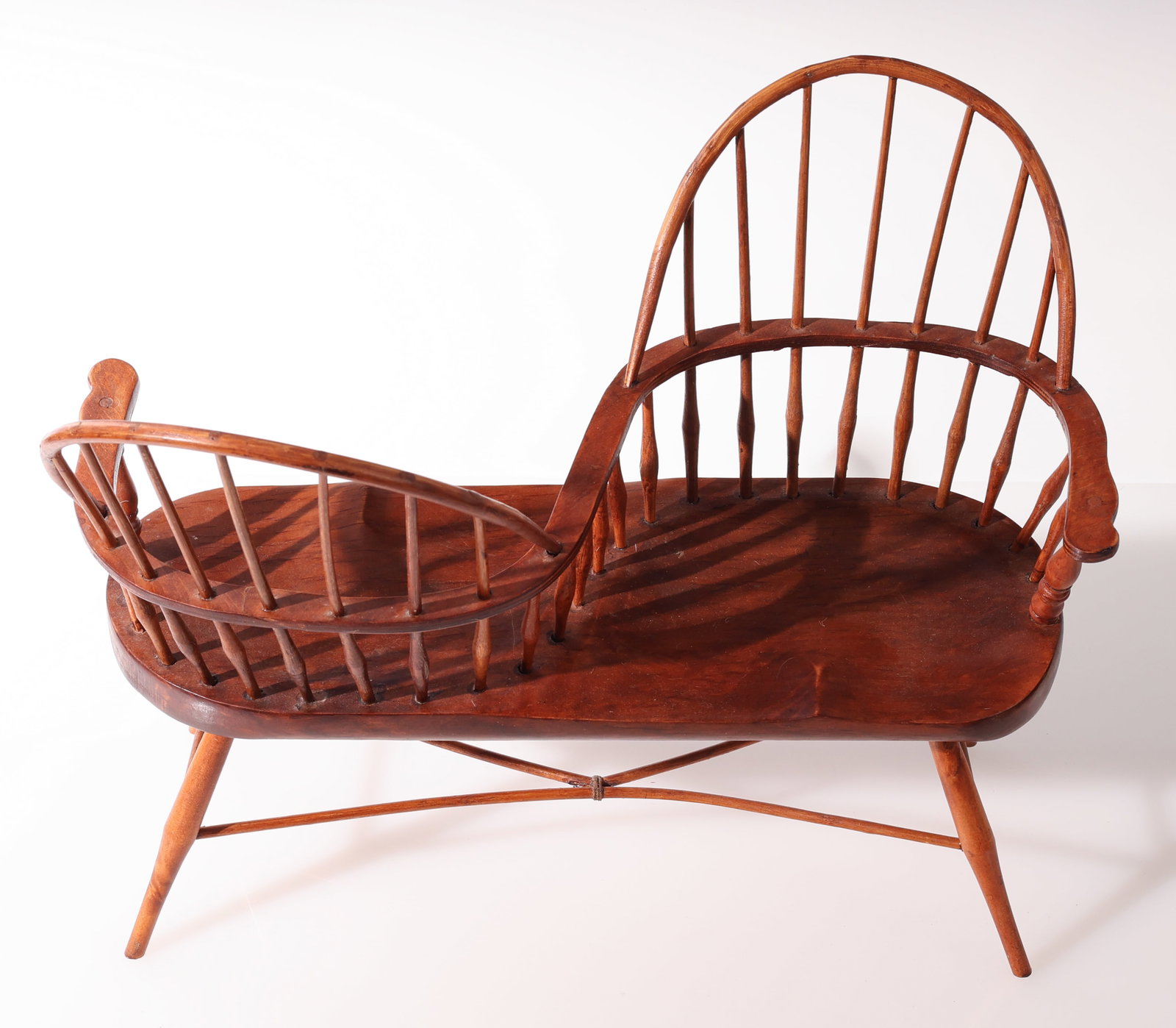 Miniature Spindle Barrel Back Courting Chair (1 of 1)