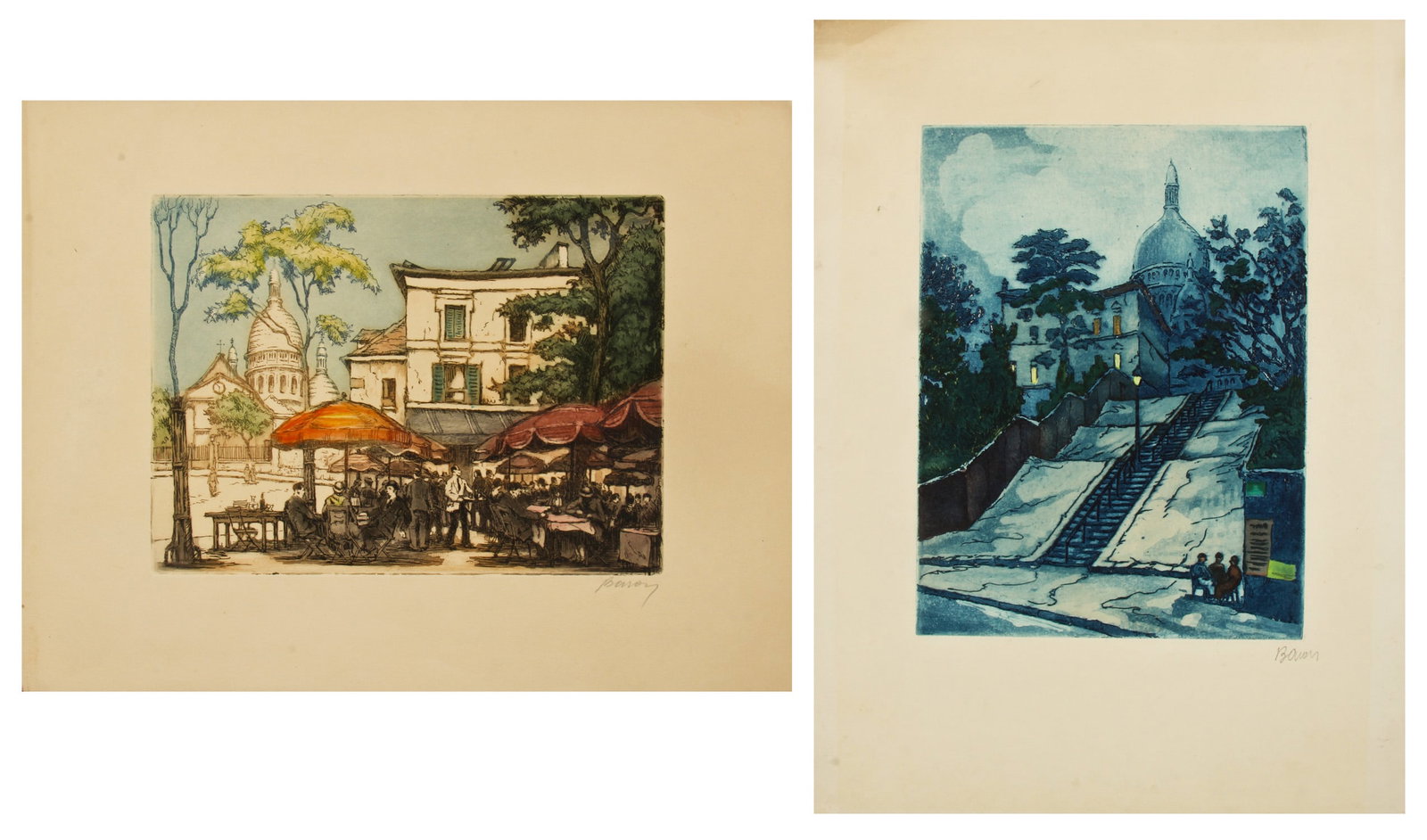 (2) ROME Etchings (1 of 1)