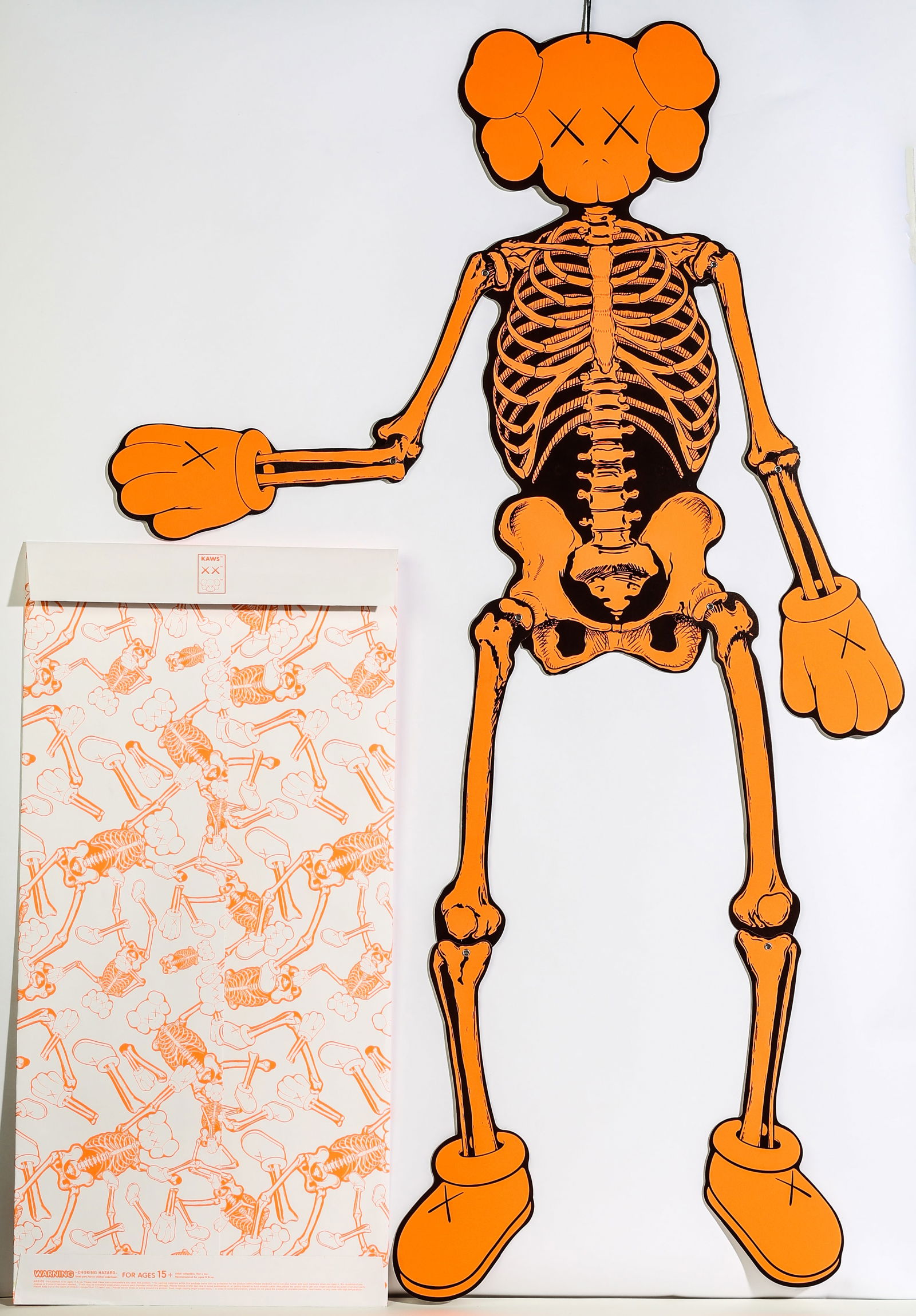 KAWS Skeleton Wall Hanging Art (1 of 1)