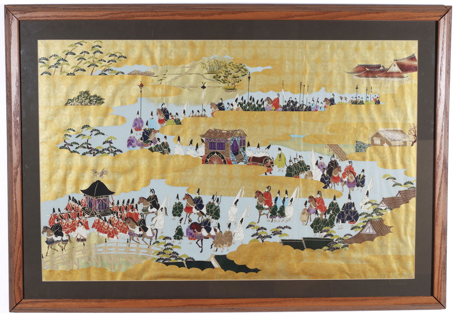 Framed Japanese Yuzen Paper Print (1 of 1)