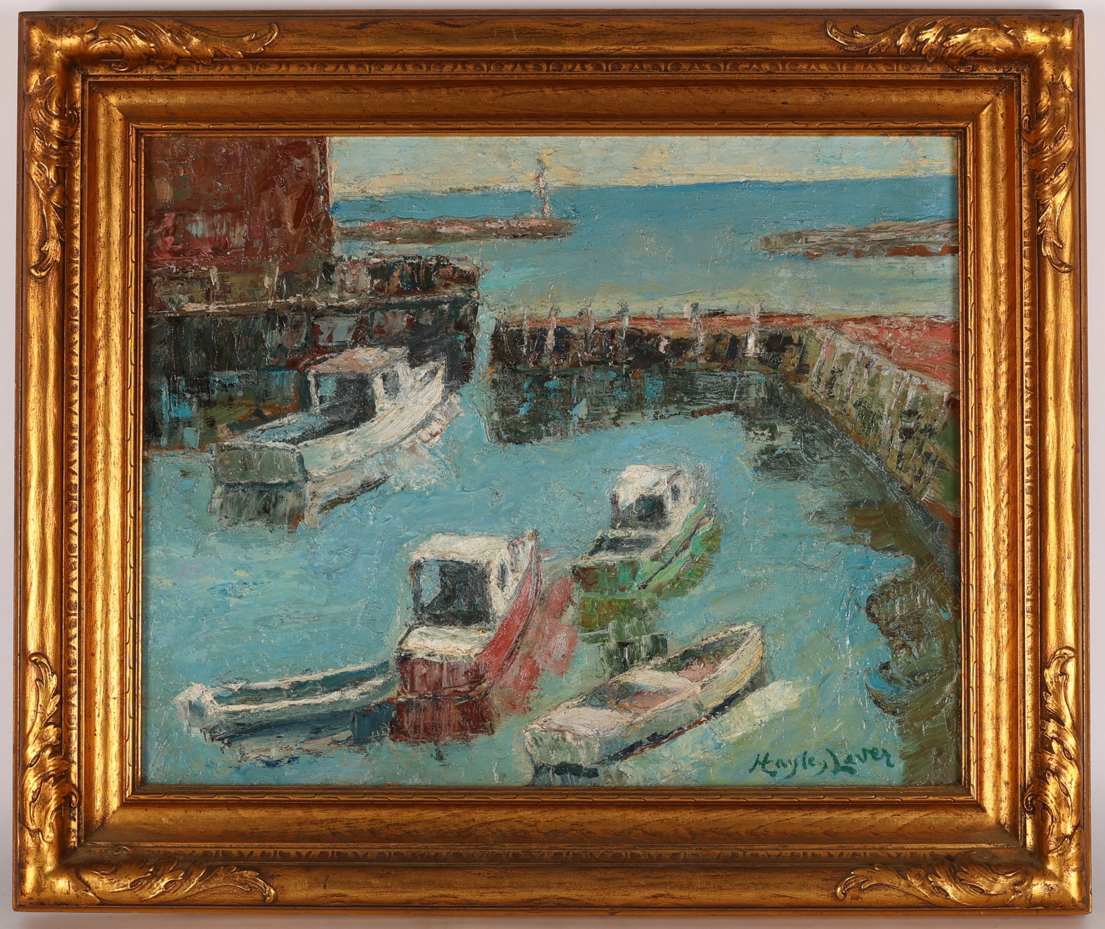 Richard Hayley Lever (1876-1958) Painting (1 of 3)