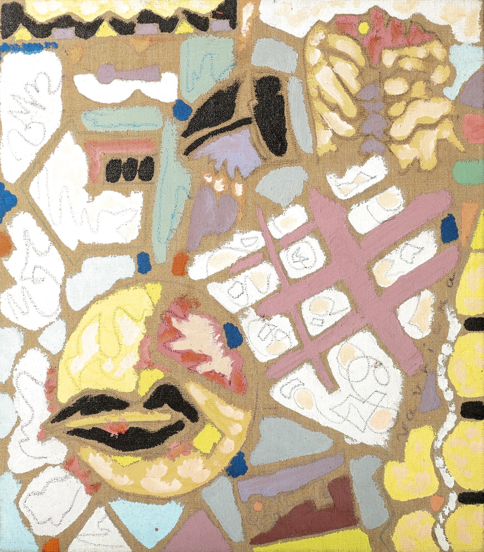 Frank Vavricka (20th C.) Abstract Painting (1 of 2)