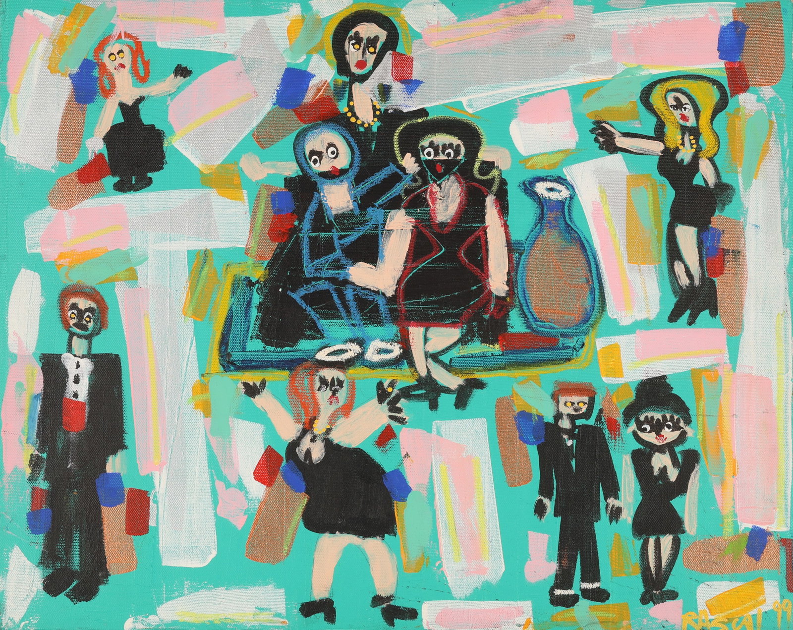 Rascal (20th c.) Painting (1999) (1 of 1)