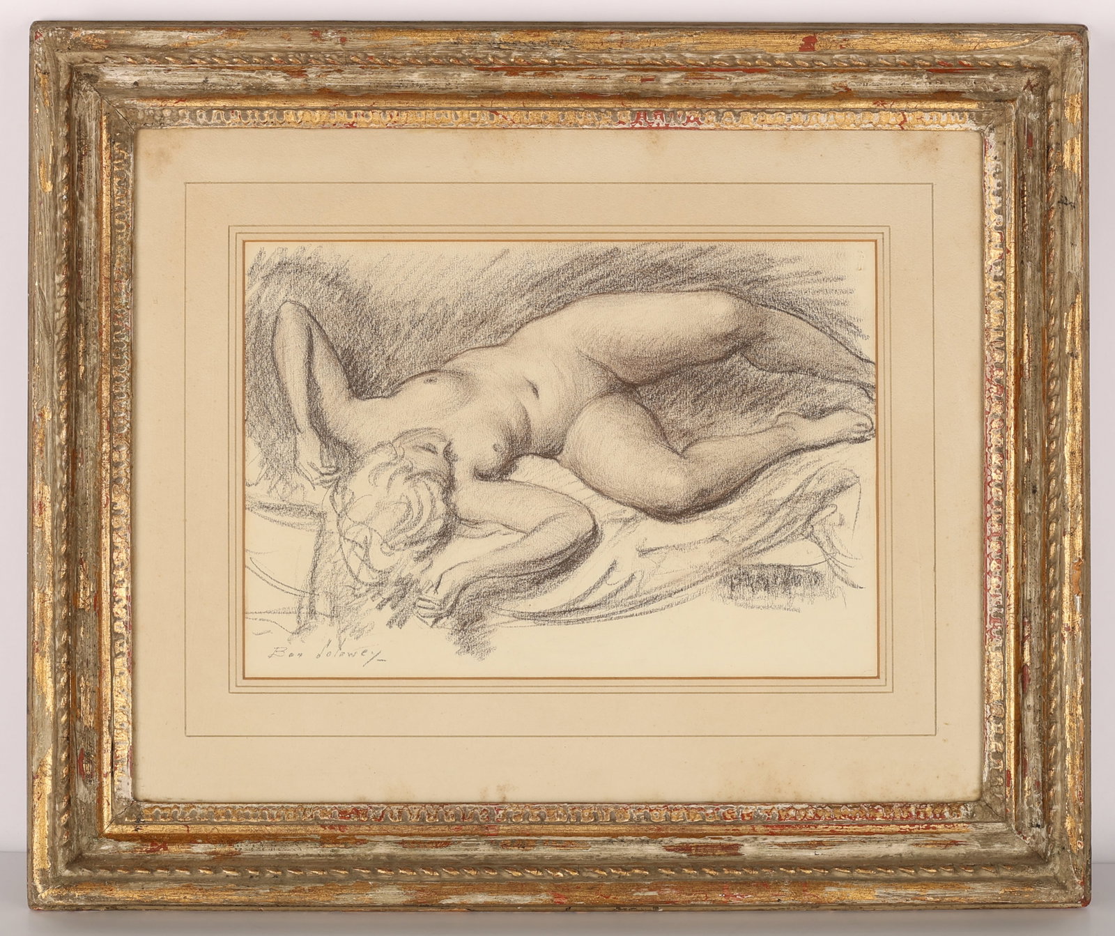 Ben Solowey (1900-1978) Figure Drawing (1 of 2)