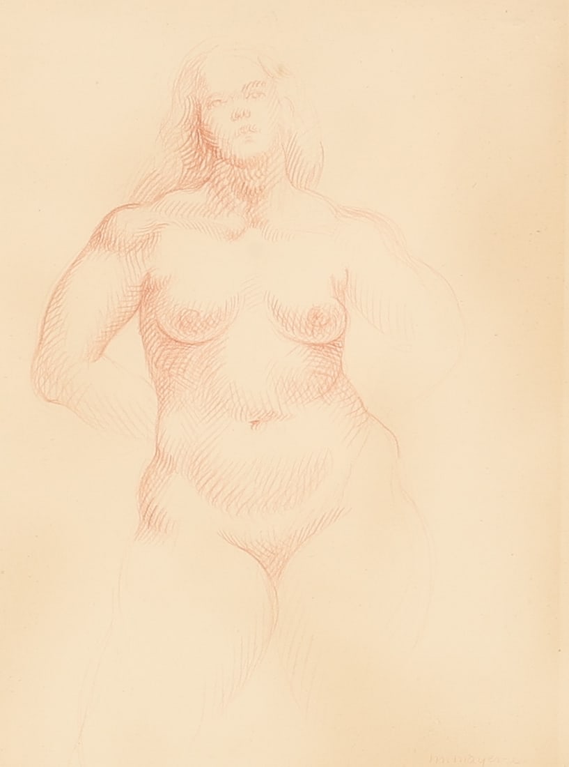 Erlebacher (1937-2013) 60's Figure Drawing (1 of 4)