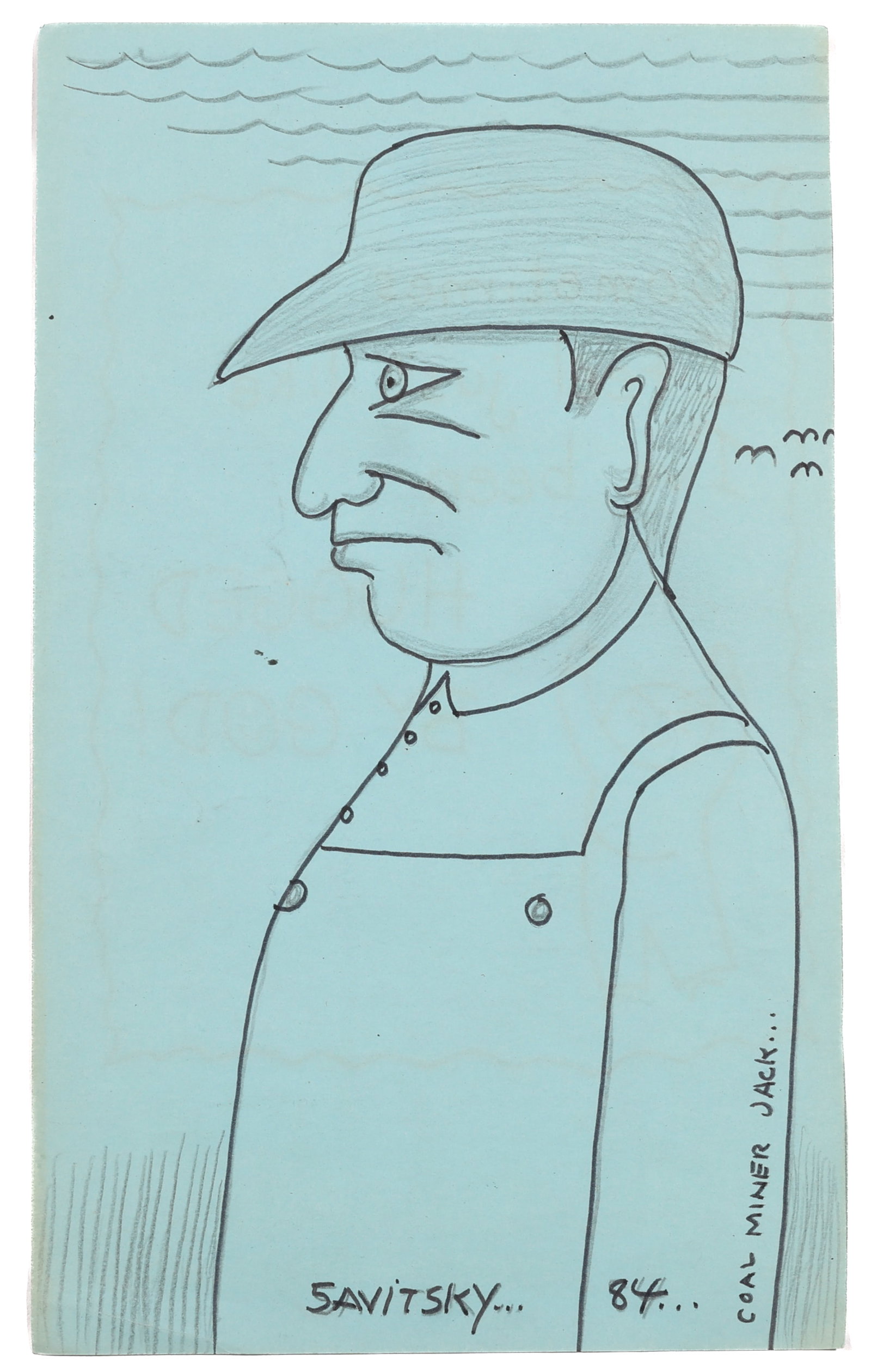 Savitsky (1910-1991) "Coal Miner Jack..." (1 of 2)