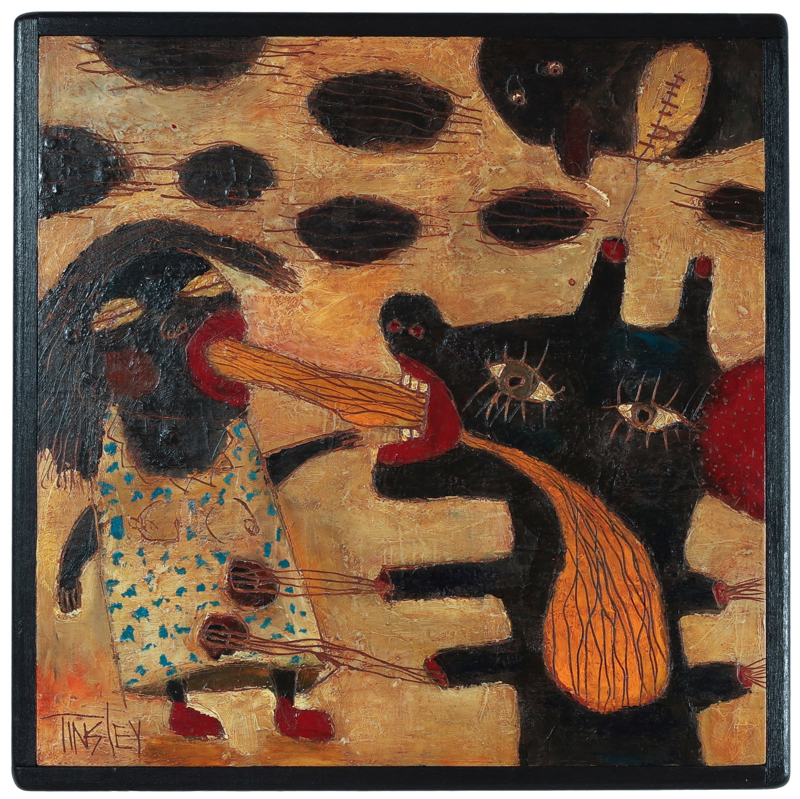 Dave Tinsley (American, b. 1951) "Conjurer" (1 of 2)