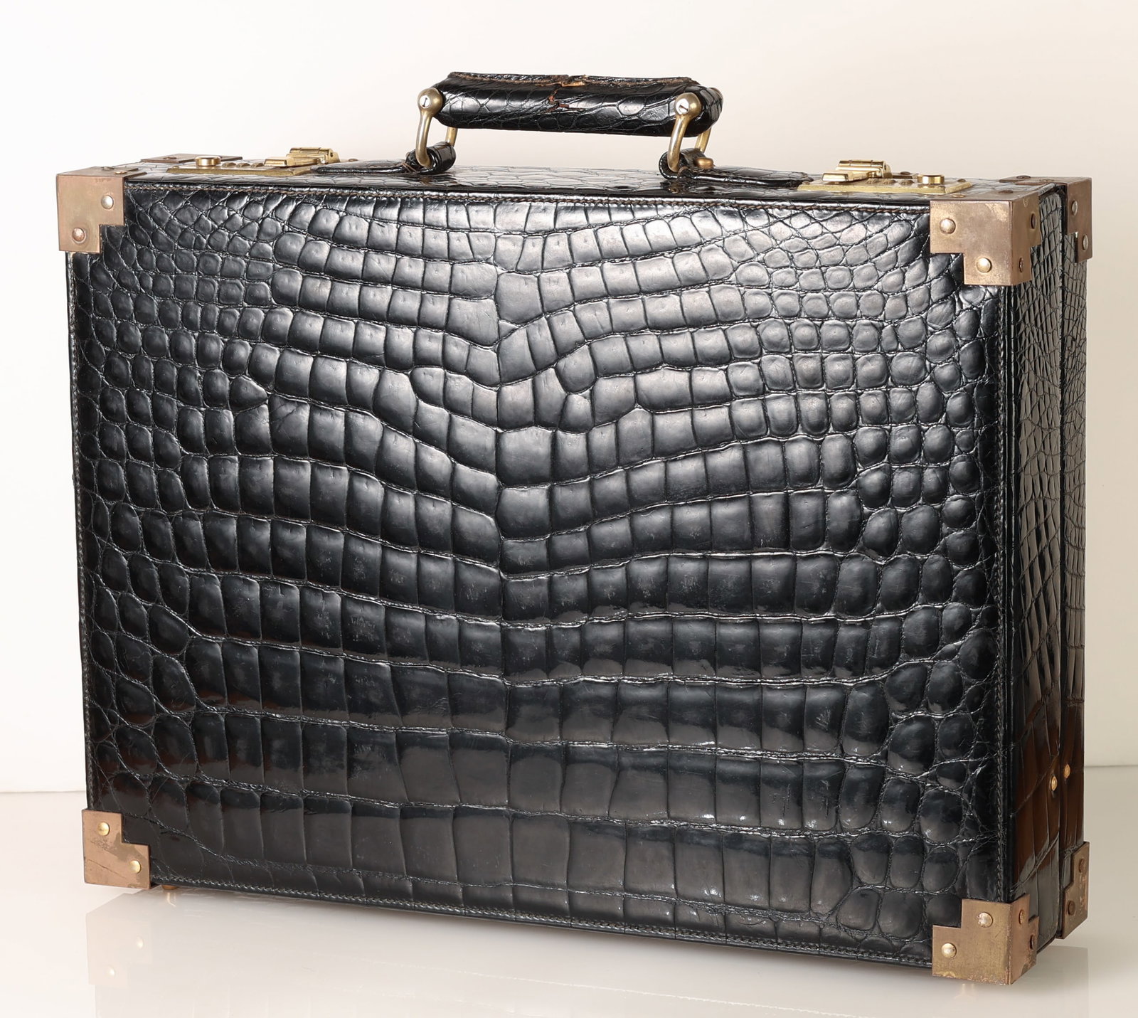 Bijan New York /Beverly Hills Black Briefcase (1 of 6)