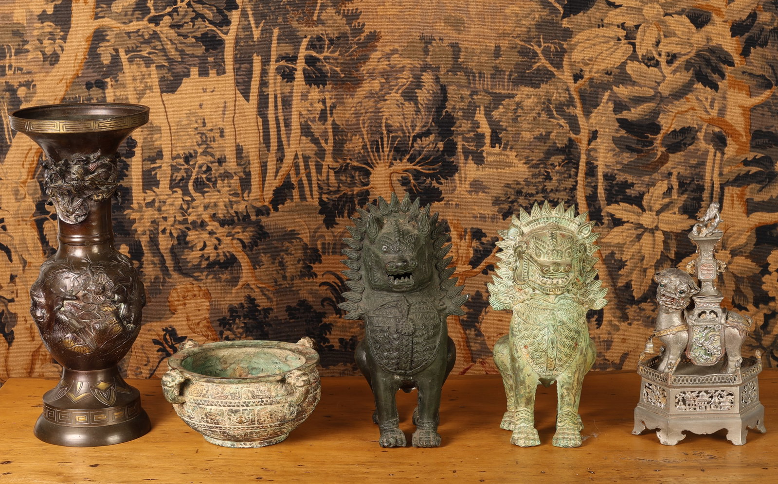 5-Piece Collector's Lot of Asian Sculpture and Artifacts (1 of 8)
