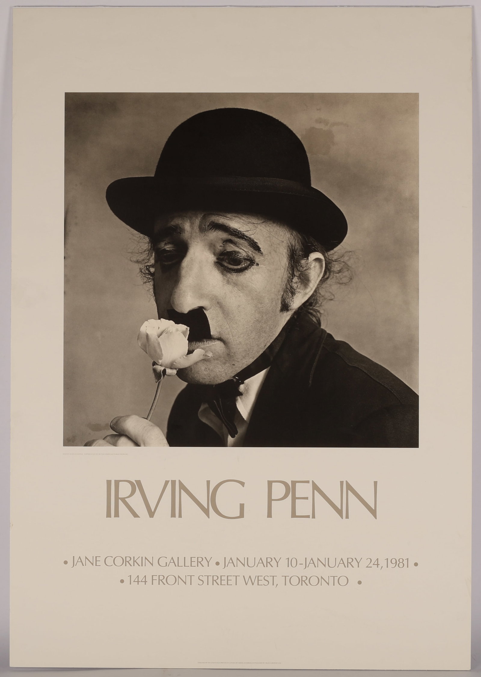 Irving Penn Exhibition Poster (1 of 1)