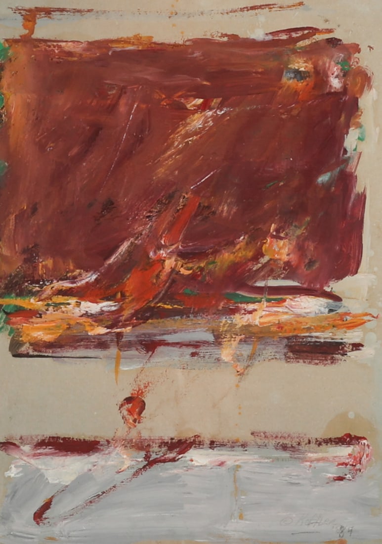 Koffler (1938-2022) Abstract Painting (1 of 3)