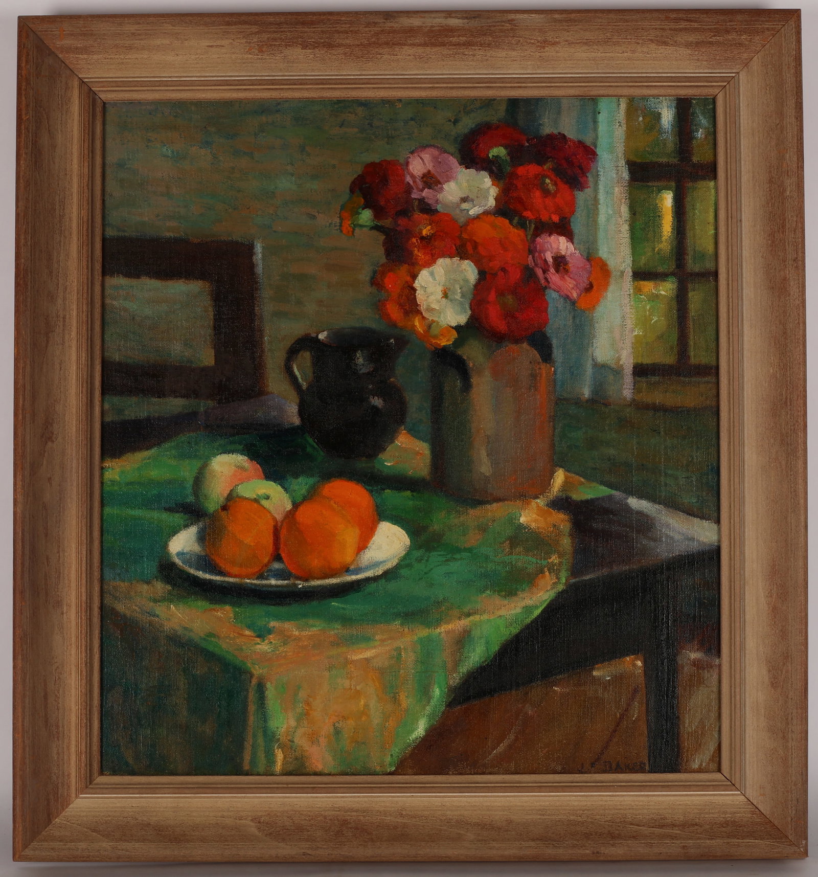 Jessie Baker "Table Top Still Life with Flowers" (1 of 3)