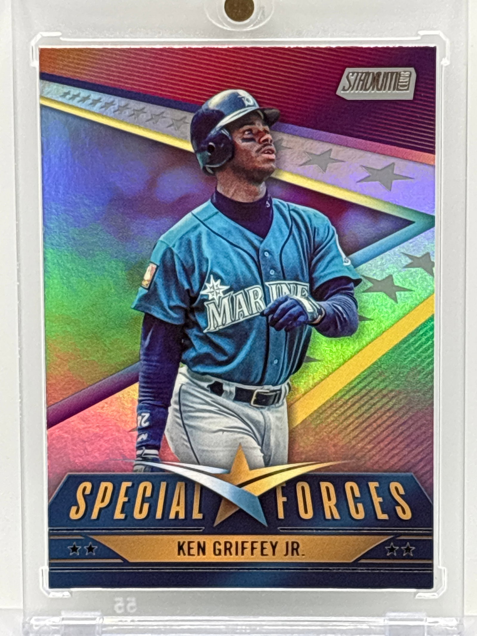 2024 TOPPS STADIUM CLUB KEN GRIFFEY JR SPECIAL FORCES SP: 2024 TOPPS STADIUM CLUB KEN GRIFFEY JR SPECIAL FORCES SP