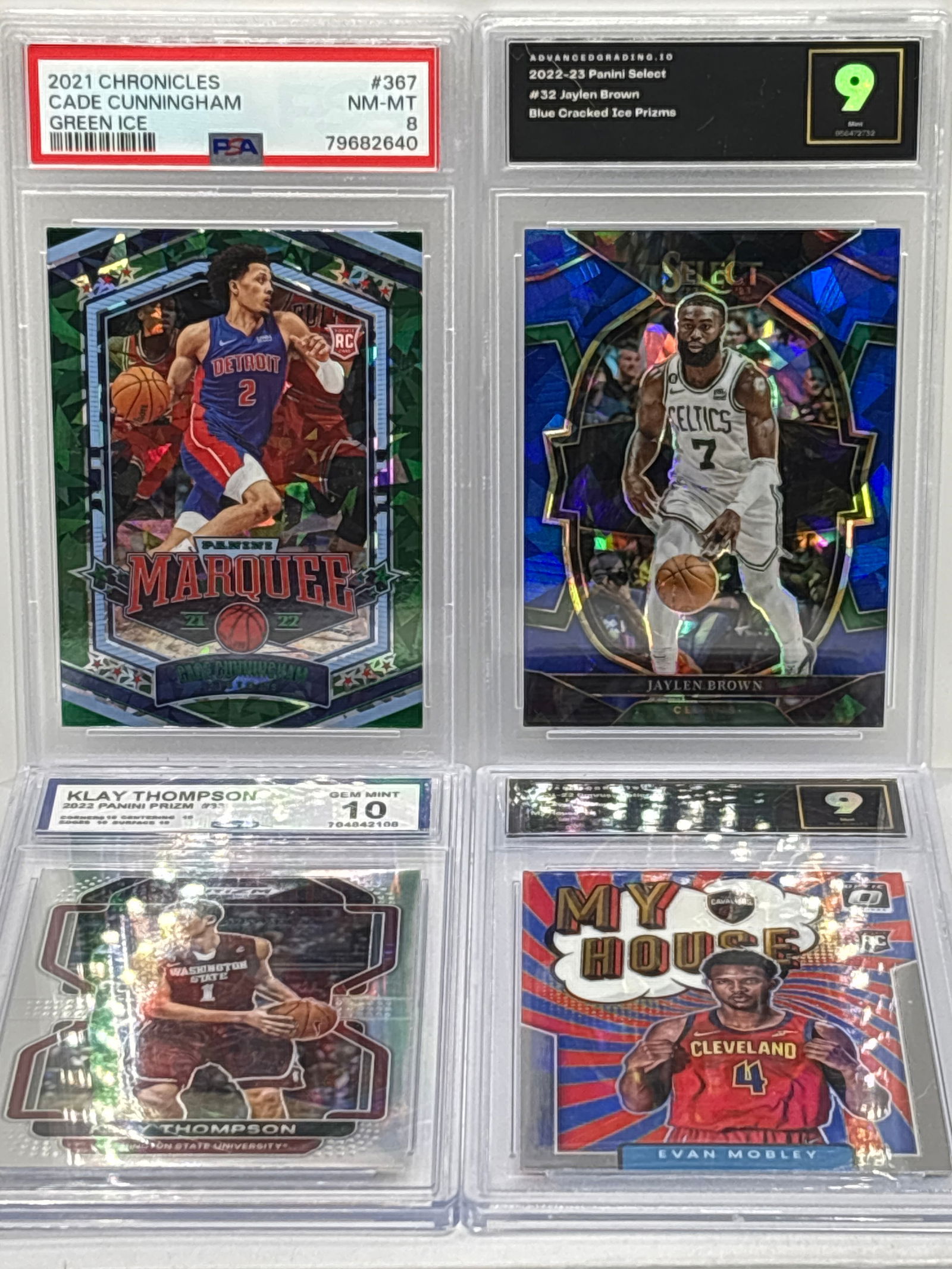NBA SUPERSTAR 4 CARD SLAB LOT (1 of 5)