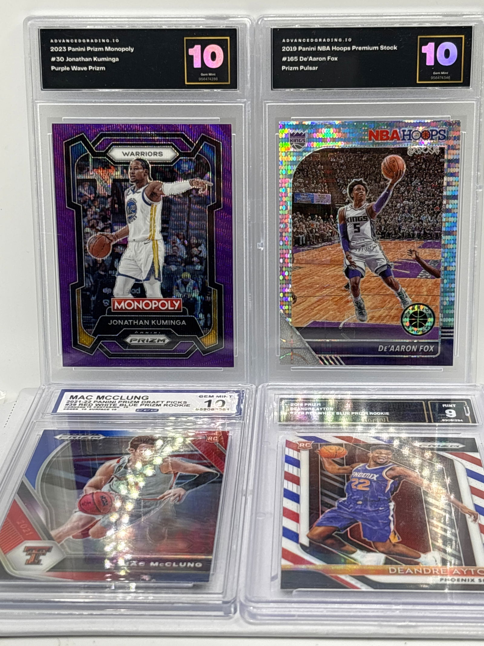 NBA SUPERSTAR 4 CARD SLAB LOT (1 of 5)