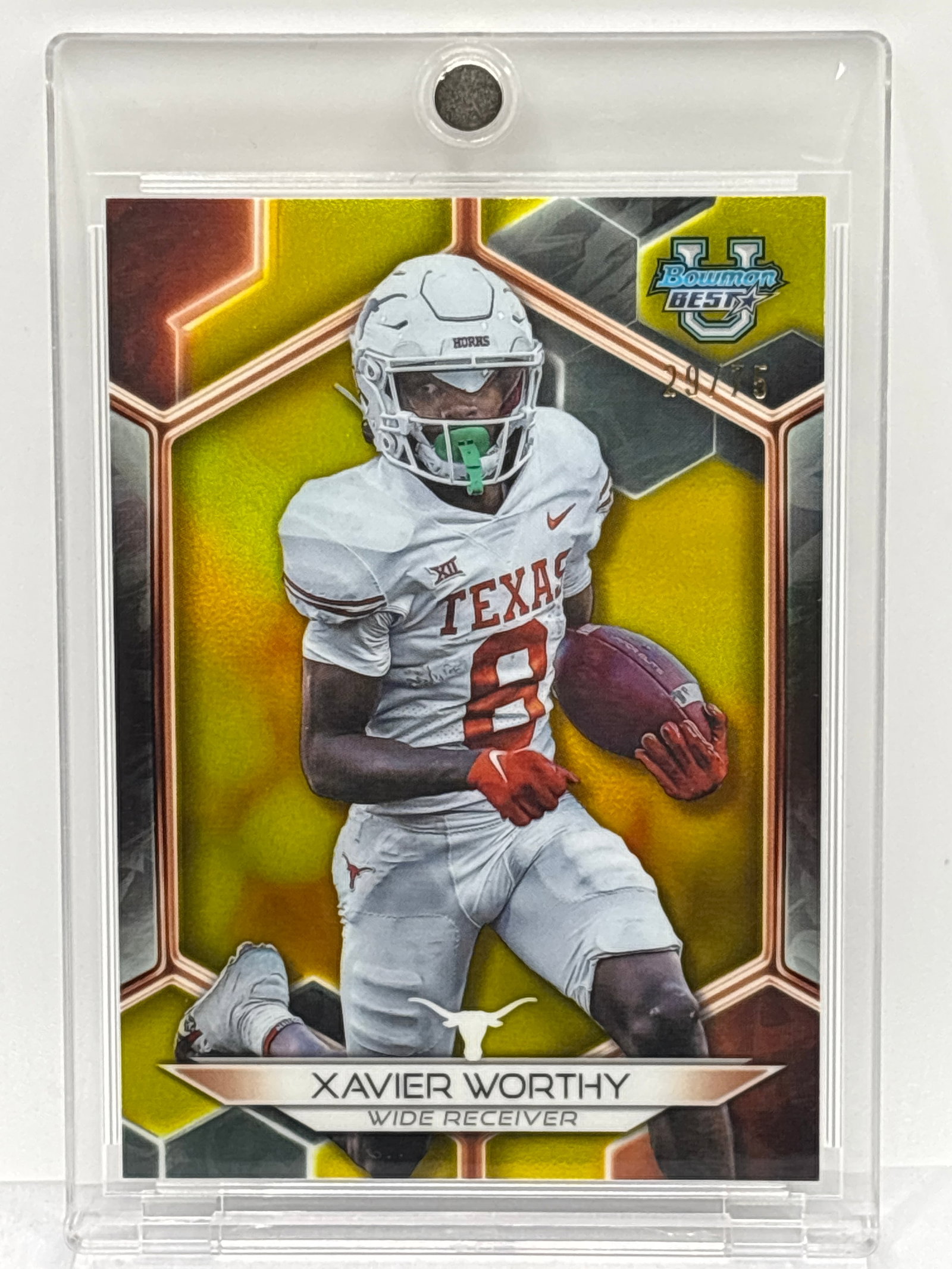 29/75!! 2023 BOWMANS BEST UNIVERSITY XAVIER WORTHY #16 ROOKIE CARD: 29/75!! 2023 BOWMANS BEST UNIVERSITY XAVIER WORTHY #16 ROOKIE CARD