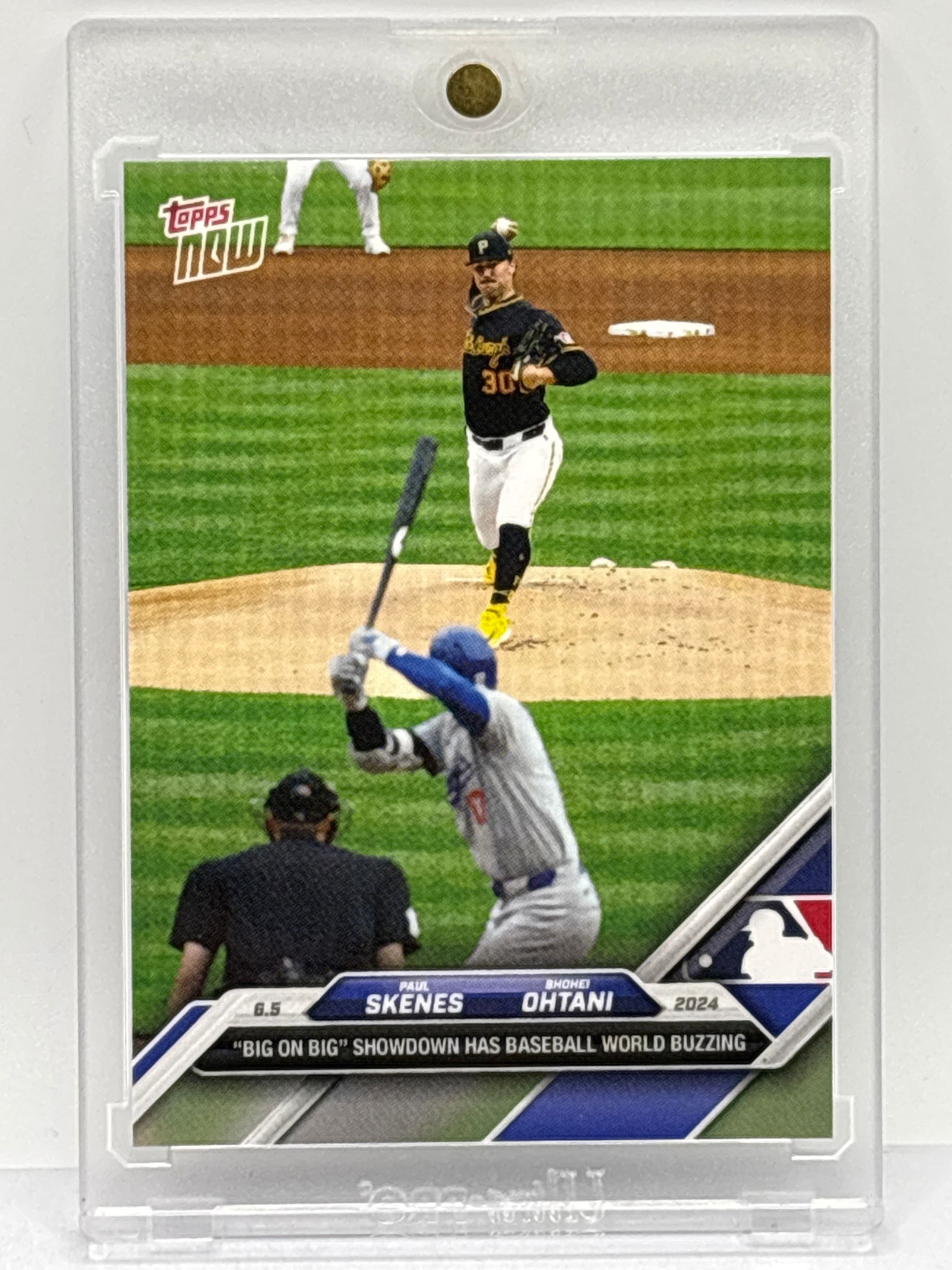 2024 TOPPS NOW SHOHEI OHTANI & PAUL SKENES ROOKIE CARD (1 of 3)