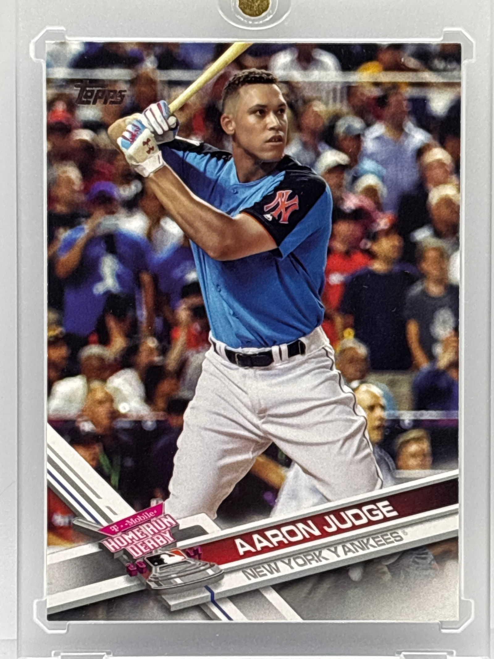 2017 TOPPS UPDATE SERIES AARON JUDGE HOME RUN DERBY ROOKIE CARD (1 of 2)