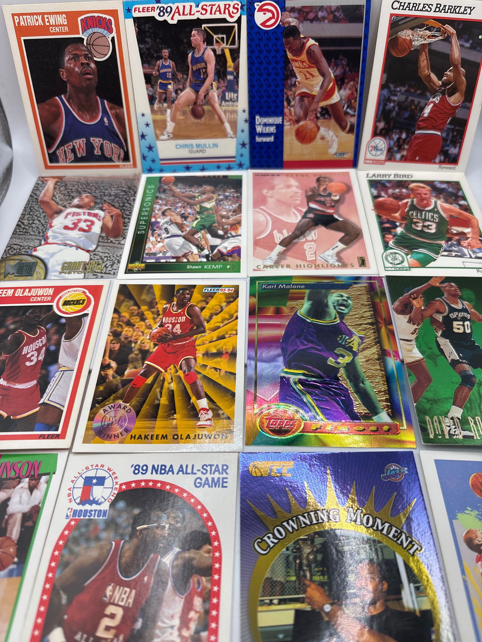 LARGE NBA VINTAGE SUPERSTAR LOT - ROOKIES & INSERTS & STARS (1 of 6)