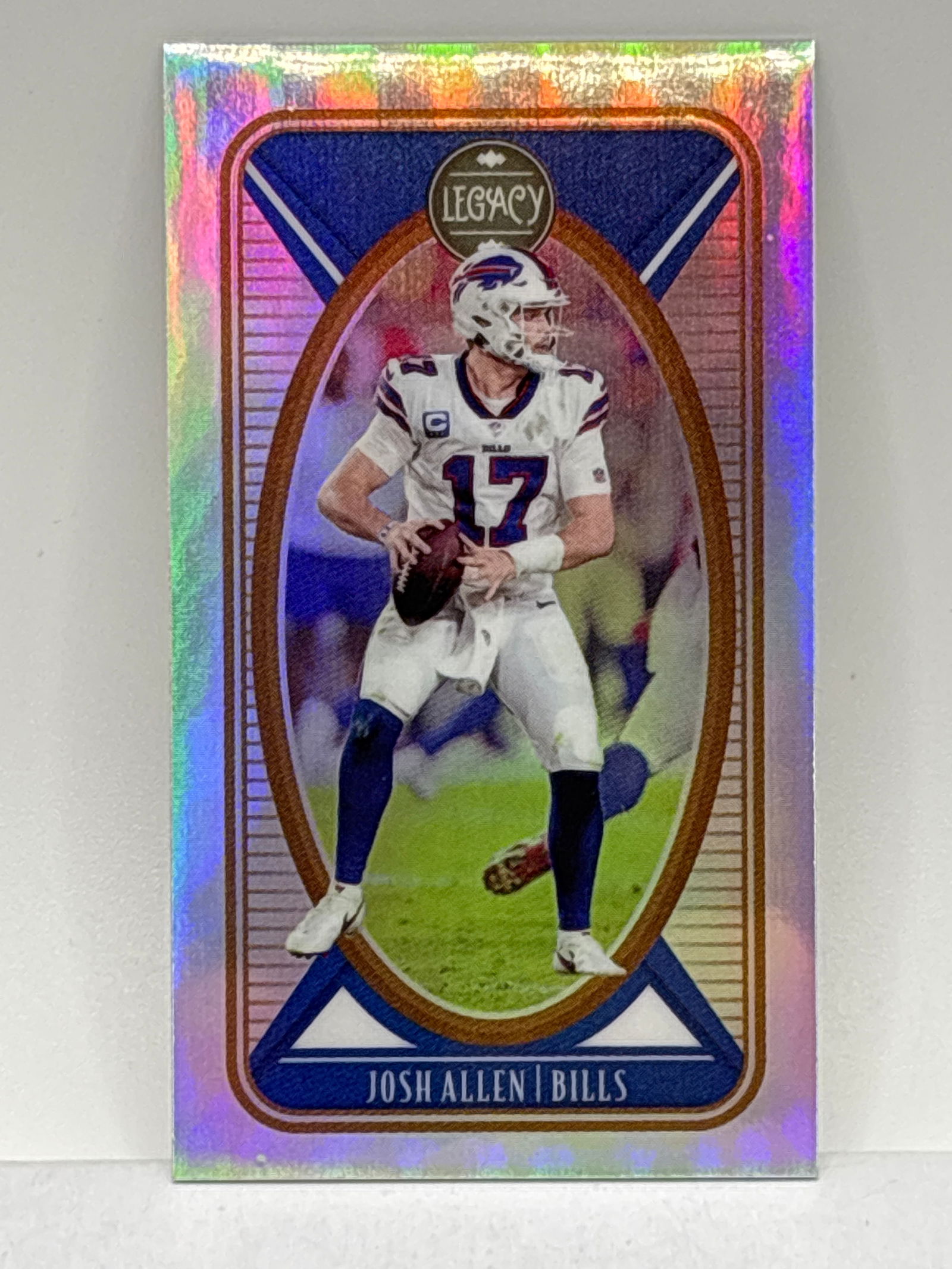 2022 PANINI LEGACY MINI JOSH ALLEN SILVER HOLO (1 of 4)