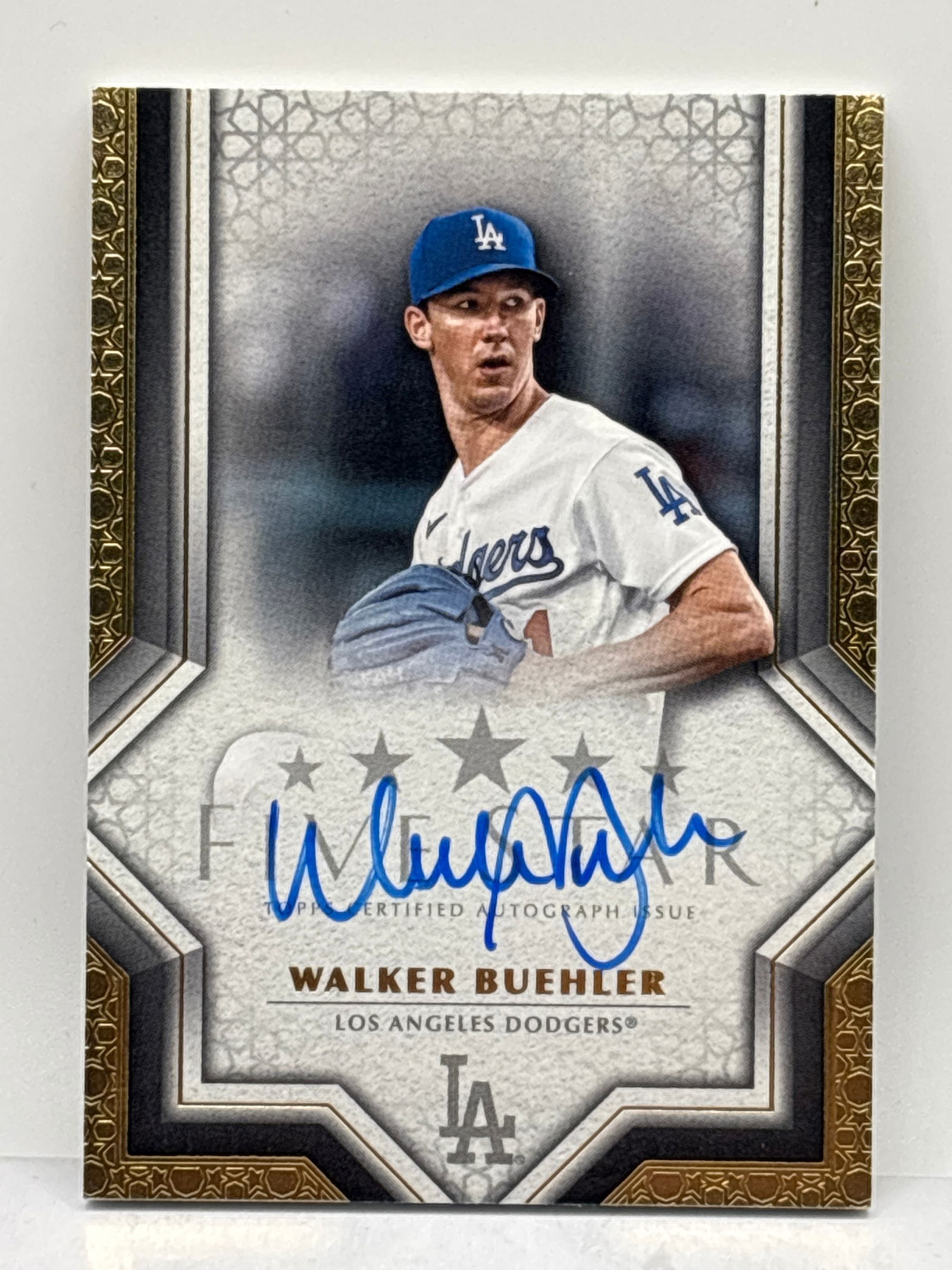2023 TOPPS 5 STAR WALKER BUEHLER AUTOGRAPHED GOLD SP (1 of 3)