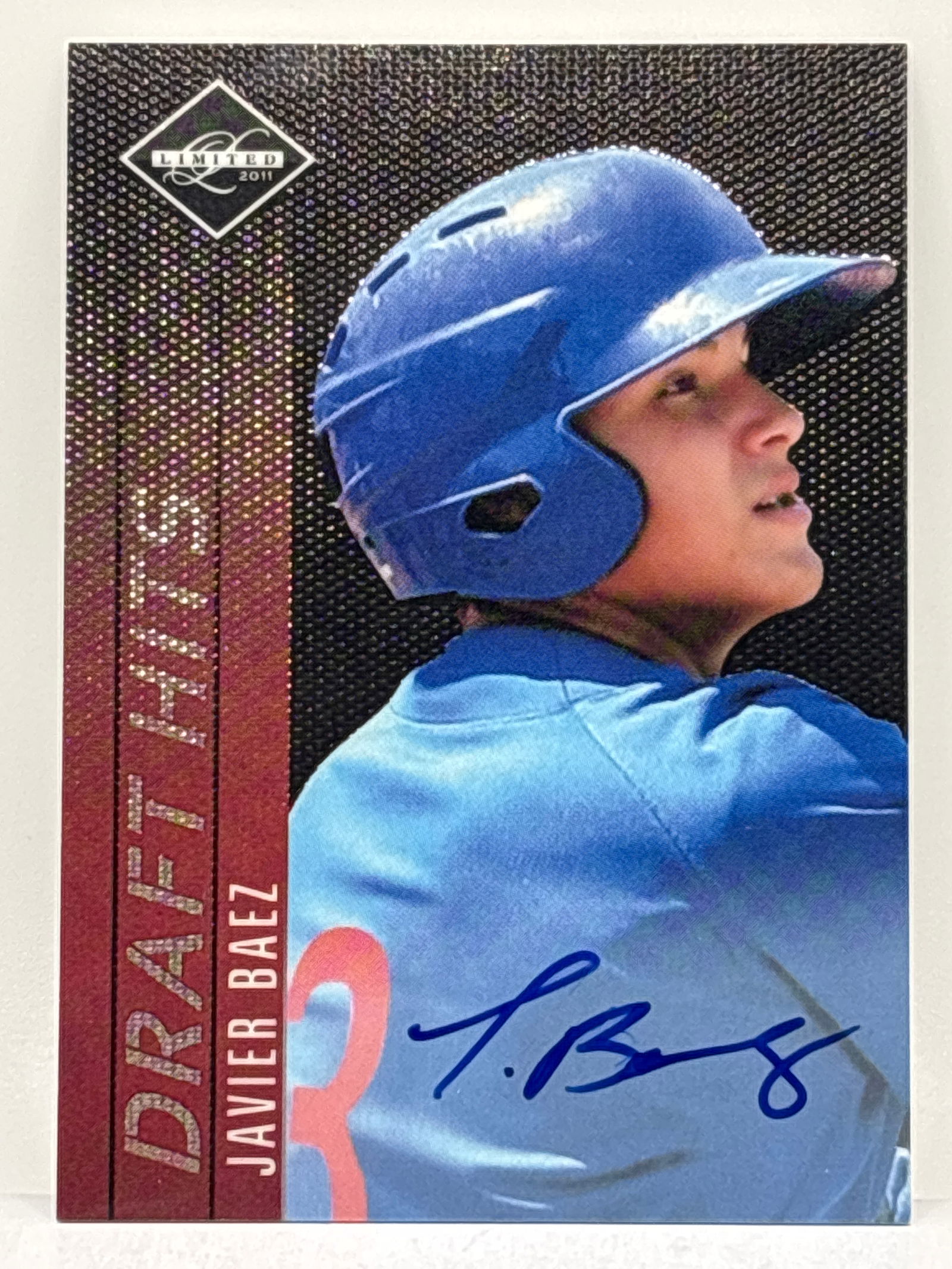 51/149!! 2012 PANINI LIMITED JAVIER BAEZ DRAFT HITS AUTOGRAPHED ROOKIE CARD (1 of 2)