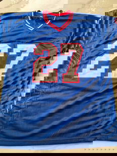 AUTHENTIC RODNEY HAMPTON AUTOGRAPHED JERSEY: AUTHENTIC RODNEY HAMPTON AUTOGRAPHED JERSEY