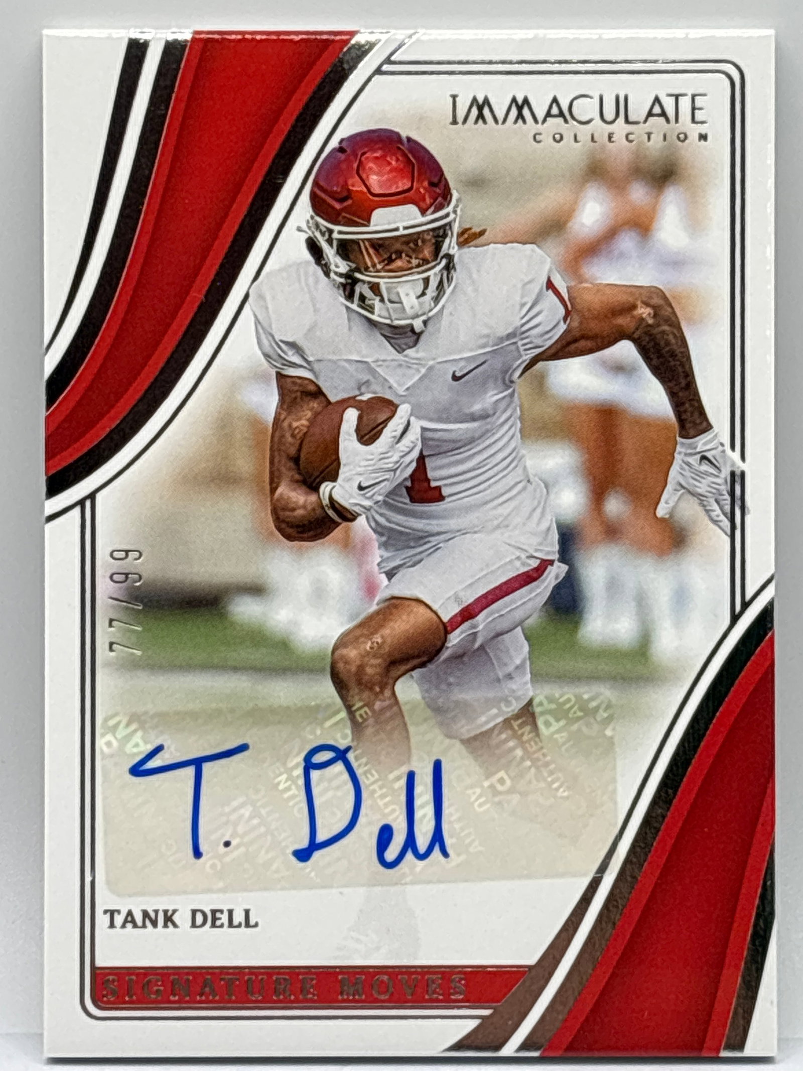 77/99!! 2023 PANINI IMMACULATE TANK DELL SIGNATURE MOVES AUTOGRAPHED ROOKIE CARD: 77/99!! 2023 PANINI IMMACULATE TANK DELL SIGNATURE MOVES AUTOGRAPHED ROOKIE CARD