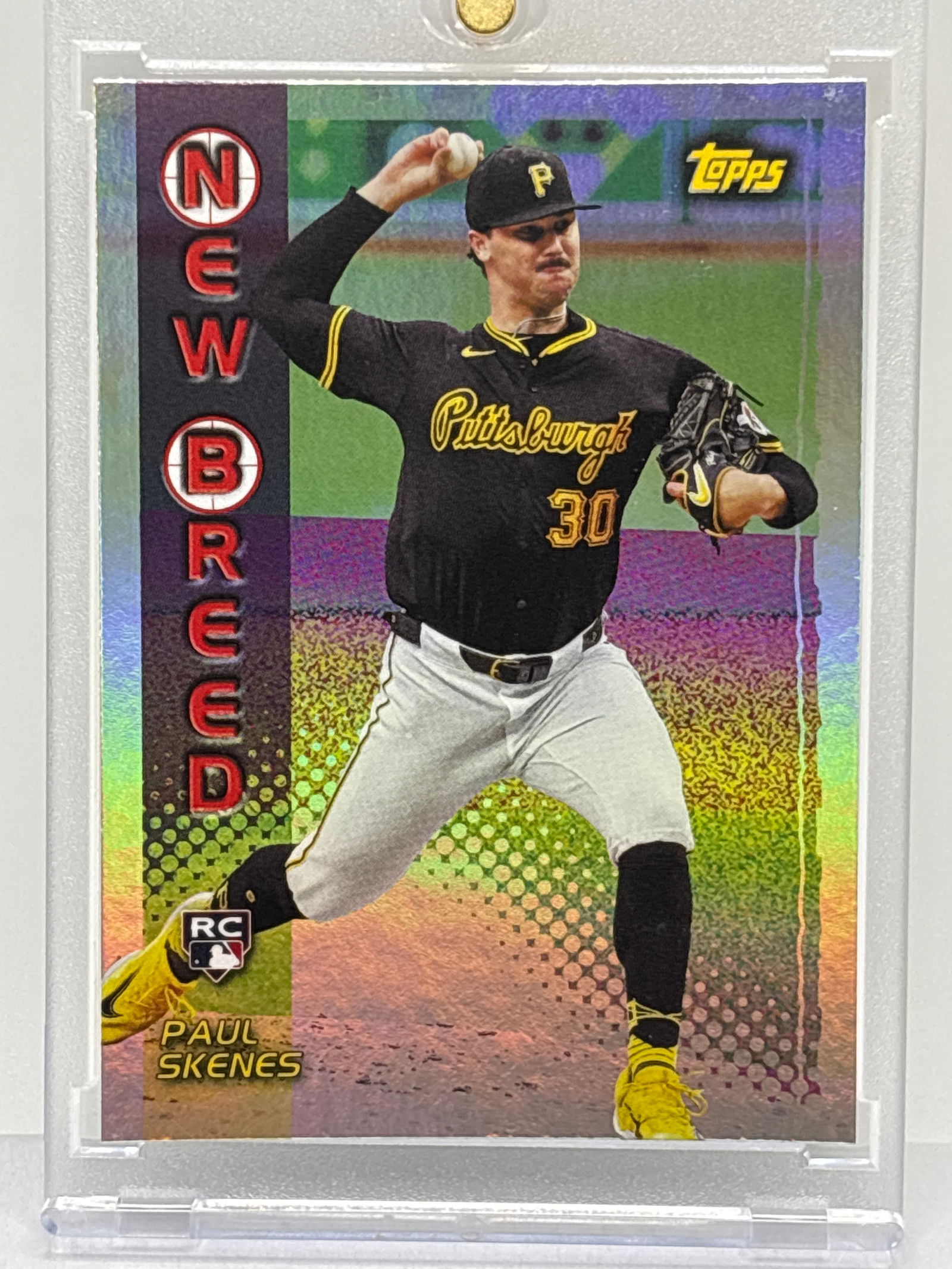 2024 TOPPS NEW BREED PAUL SKENES INSERT ROOKIE CARD (1 of 3)