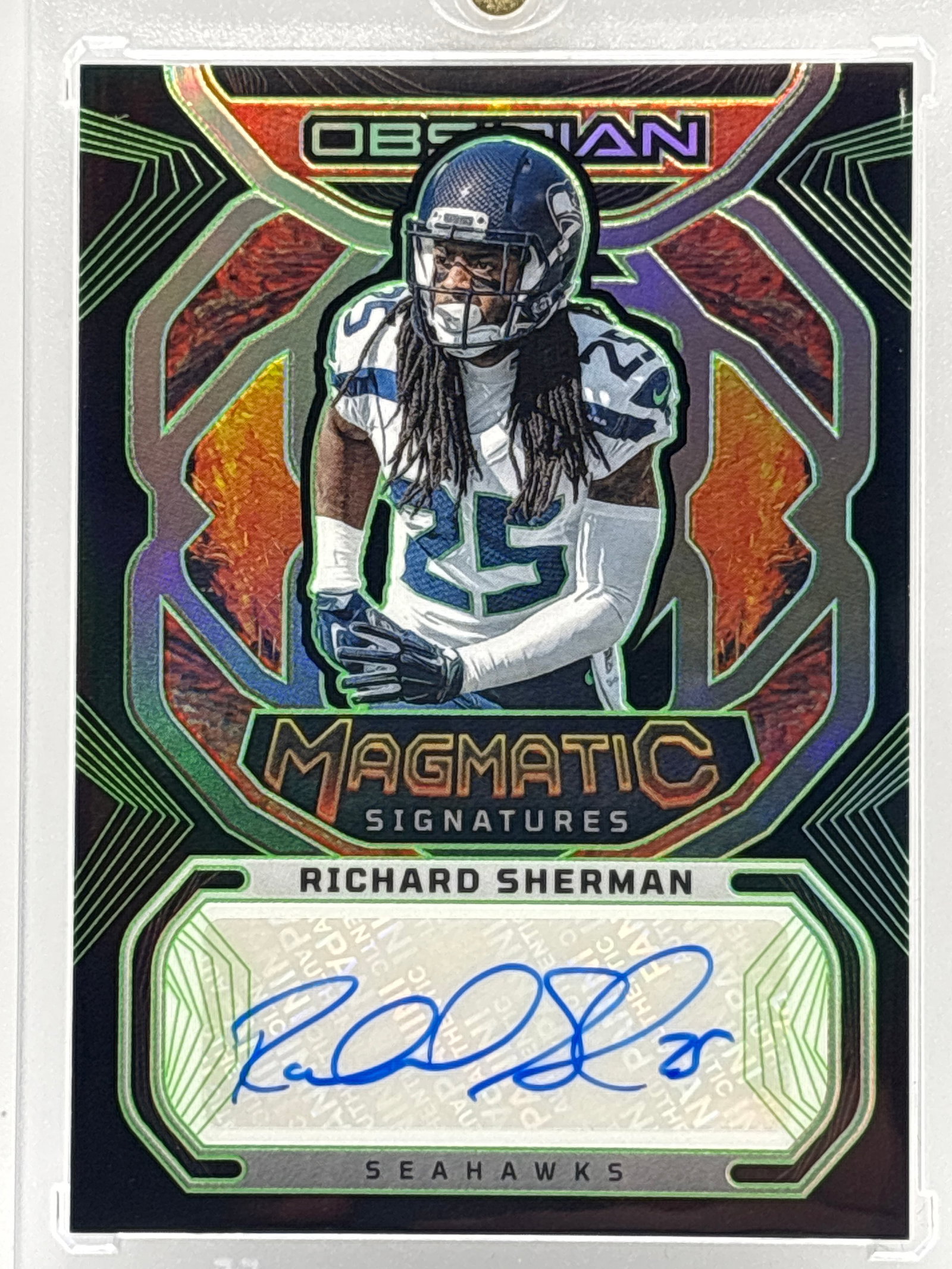 VERY RARE 15/25!! 2023 PANINI OBSIDIAN MAGMATIC SIGNATURES AUTOGRAPH (1 of 5)