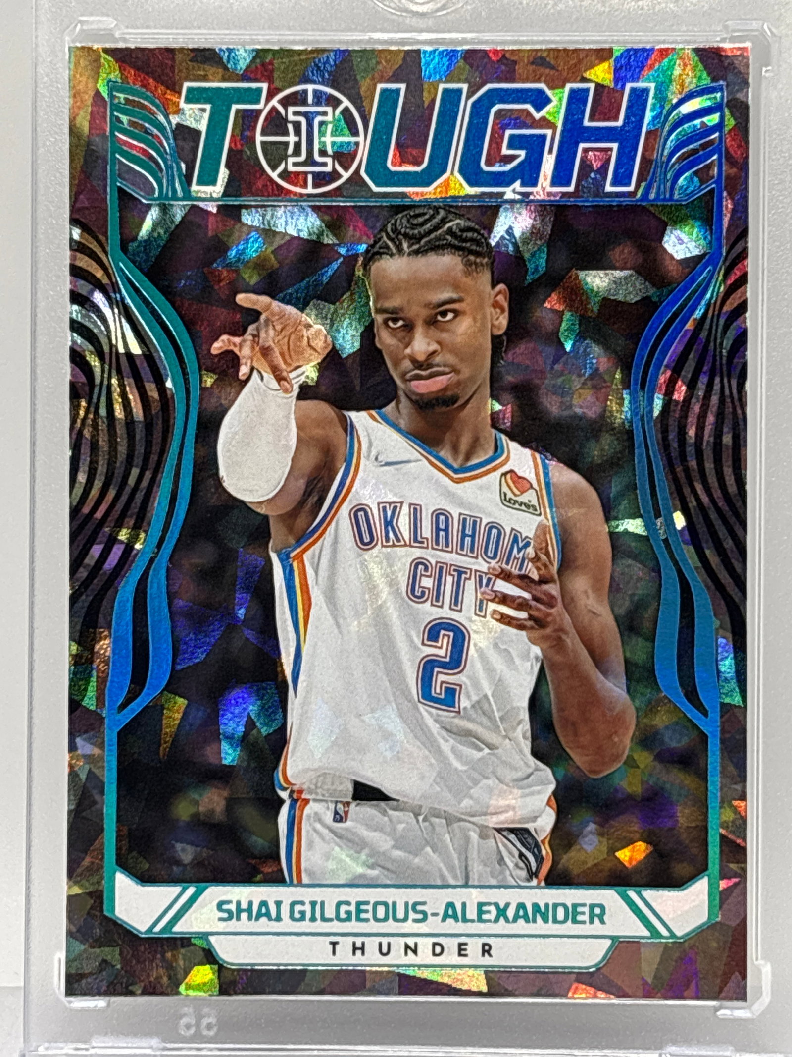 CASE HIT!! 2021-22 PANINI ILLUSIONS SHAI GILGEOUS-ALEXANDER TOUGH SILVER CRYSTALS SP: CASE HIT!! 2021-22 PANINI ILLUSIONS SHAI GILGEOUS-ALEXANDER TOUGH SILVER CRYSTALS SP