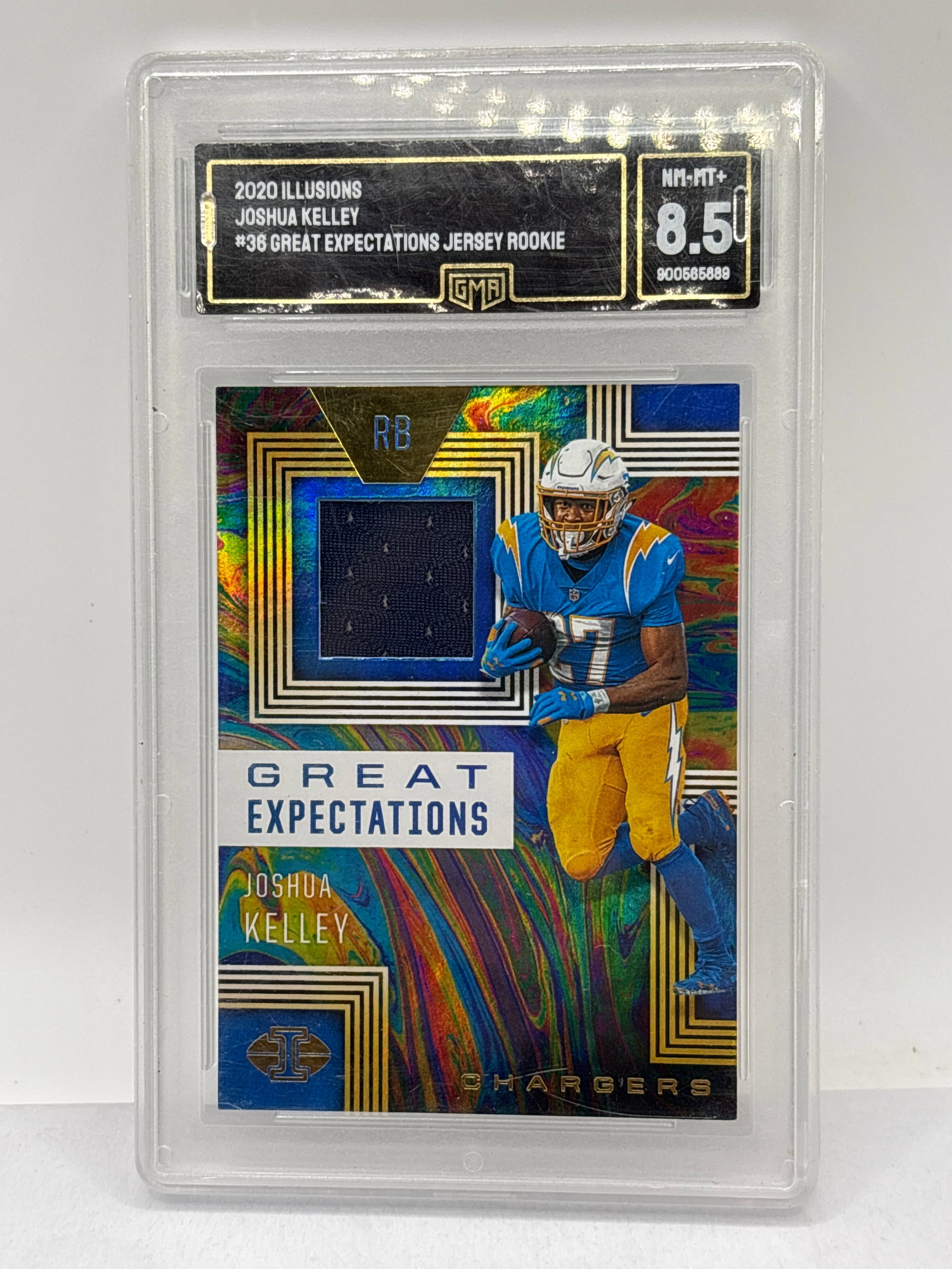 2020 PANINI ILLUSIONS JOSHUA KELLEY GREAT EXPECTATIONS JERSEY ROOKIE NM-MT+ 8.5 (1 of 4)