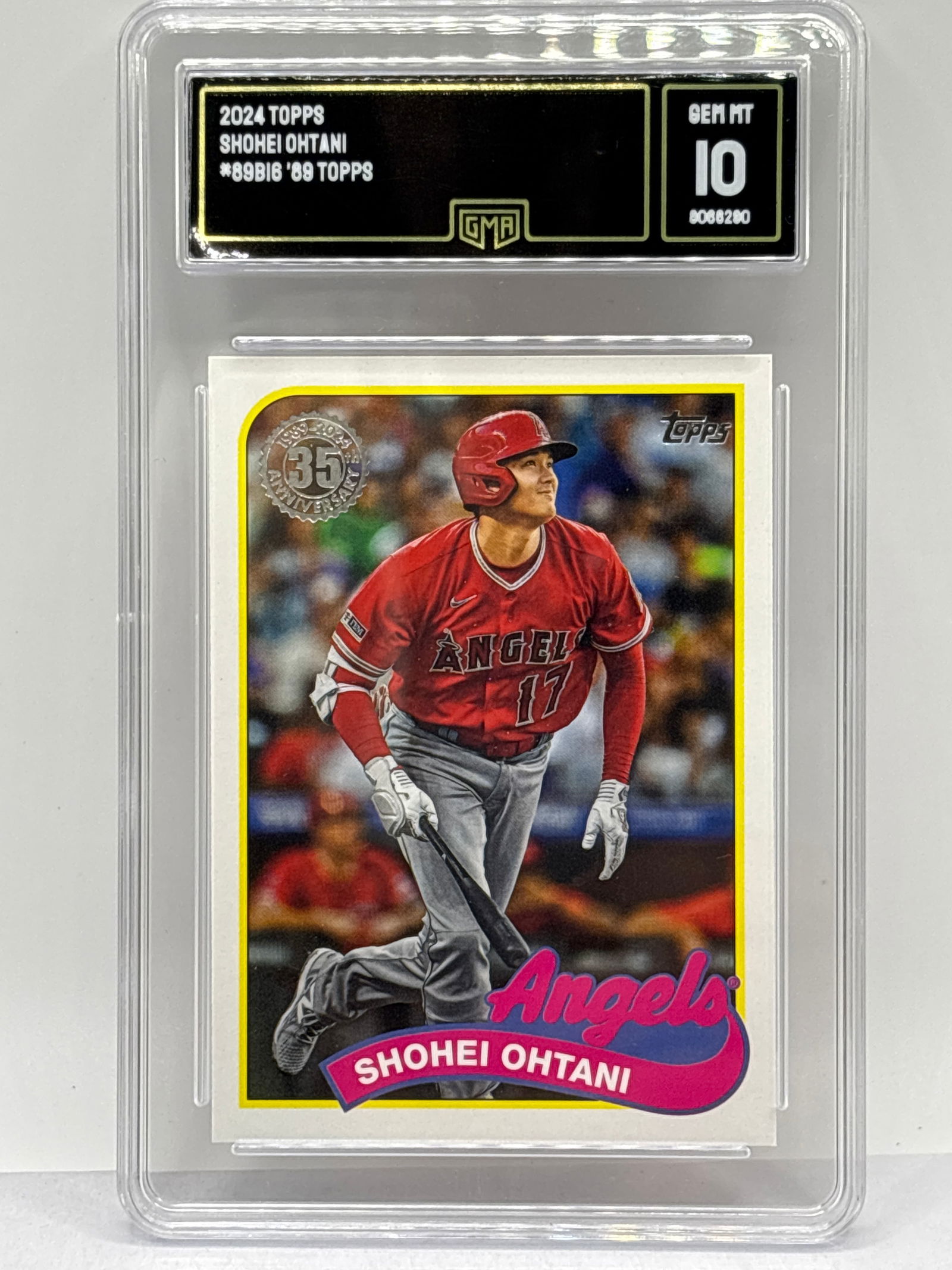 2024 TOPPS SHOHEI OHTANI 89 TOPPS GMA GEM MINT 10 (1 of 3)
