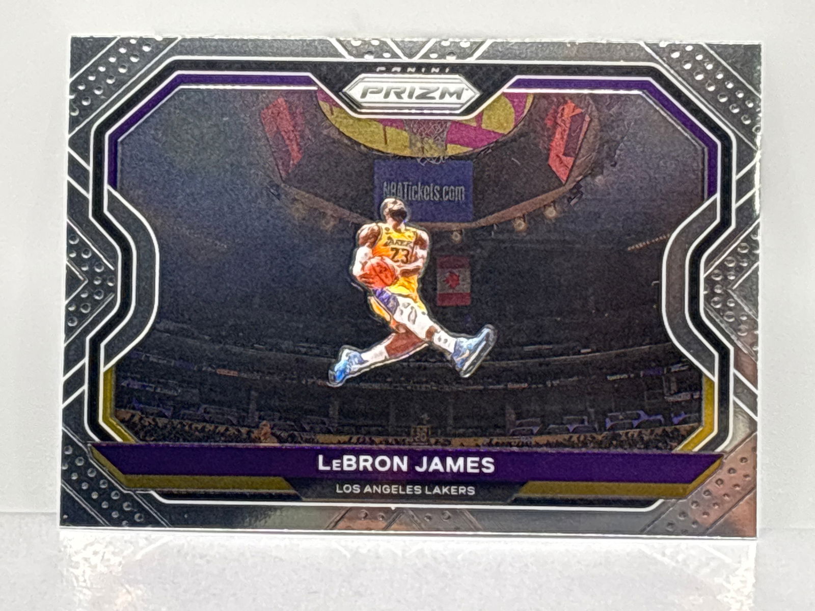 2020-21 PANINI PRIZM #1 LEBRON JAMES KOBE BRYANT TRIBUTE DUNK (1 of 3)