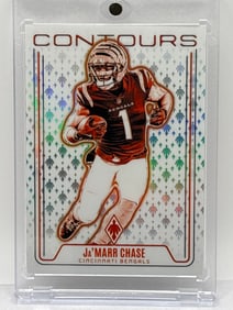 26/40!! 2024 PANINI PHOENIX JA’MARR CHASE CONTOURS TEAL