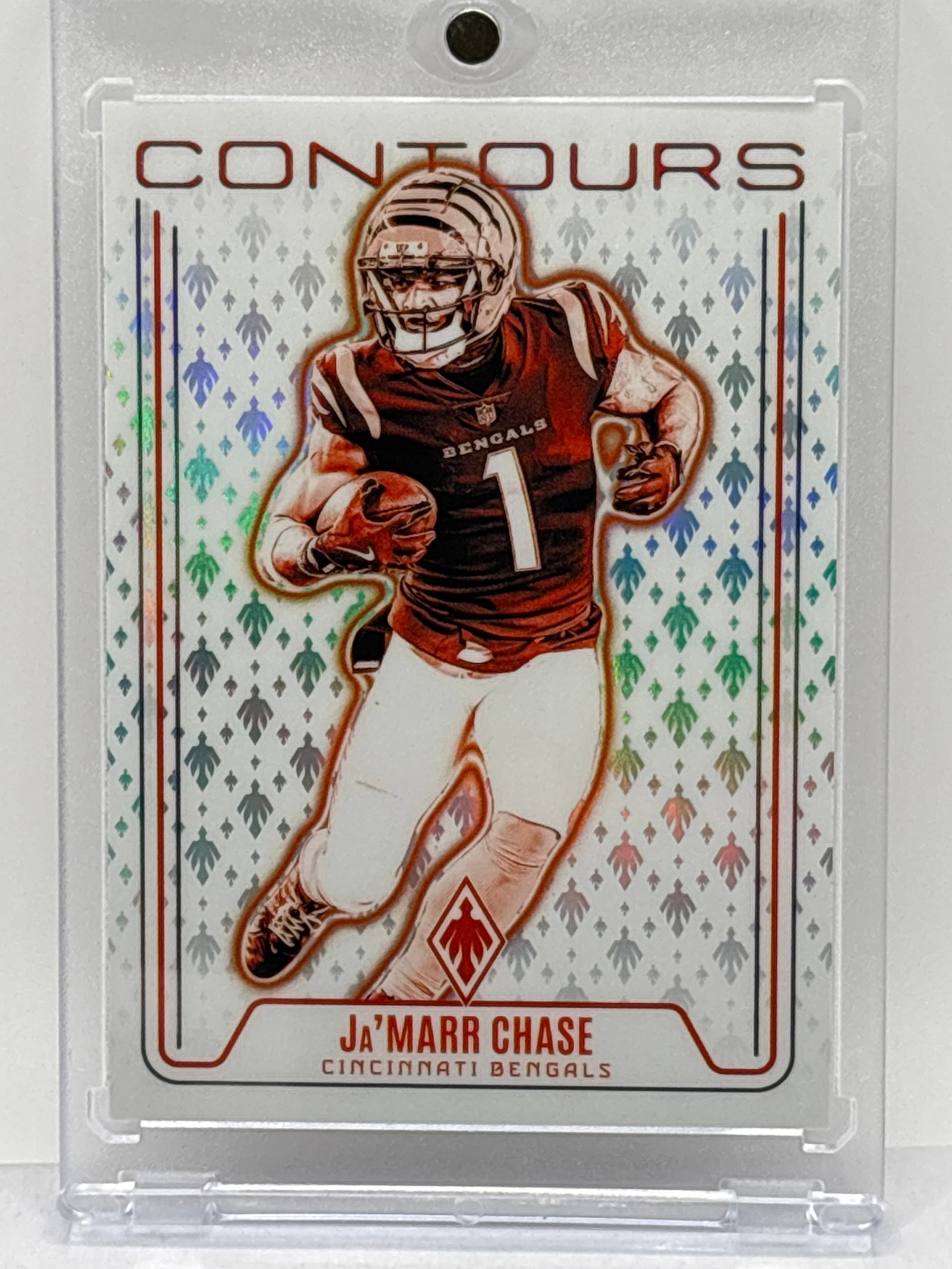 26/40!! 2024 PANINI PHOENIX JA’MARR CHASE CONTOURS TEAL: 26/40!! 2024 PANINI PHOENIX JA’MARR CHASE CONTOURS TEAL