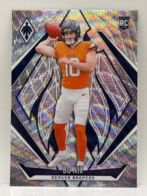 2024 PANINI PHOENIX BO NIX SILVER WAVE ROOKIE CARD