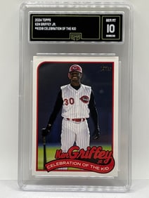 2024 TOPPS KEN GRIFFEY JR CELEBRATION OF THE KID GEM MINT 10