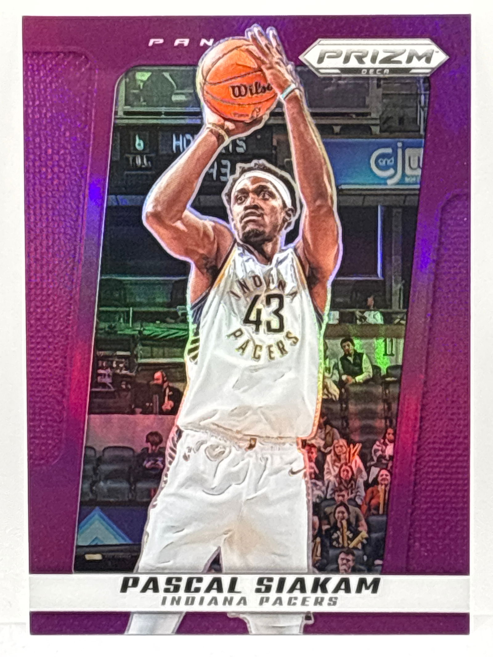 51/99!! 2024-25 PANINI PRIZM DECA PASCAL SIAKAM PURPLE PRIZM HOLO (1 of 4)